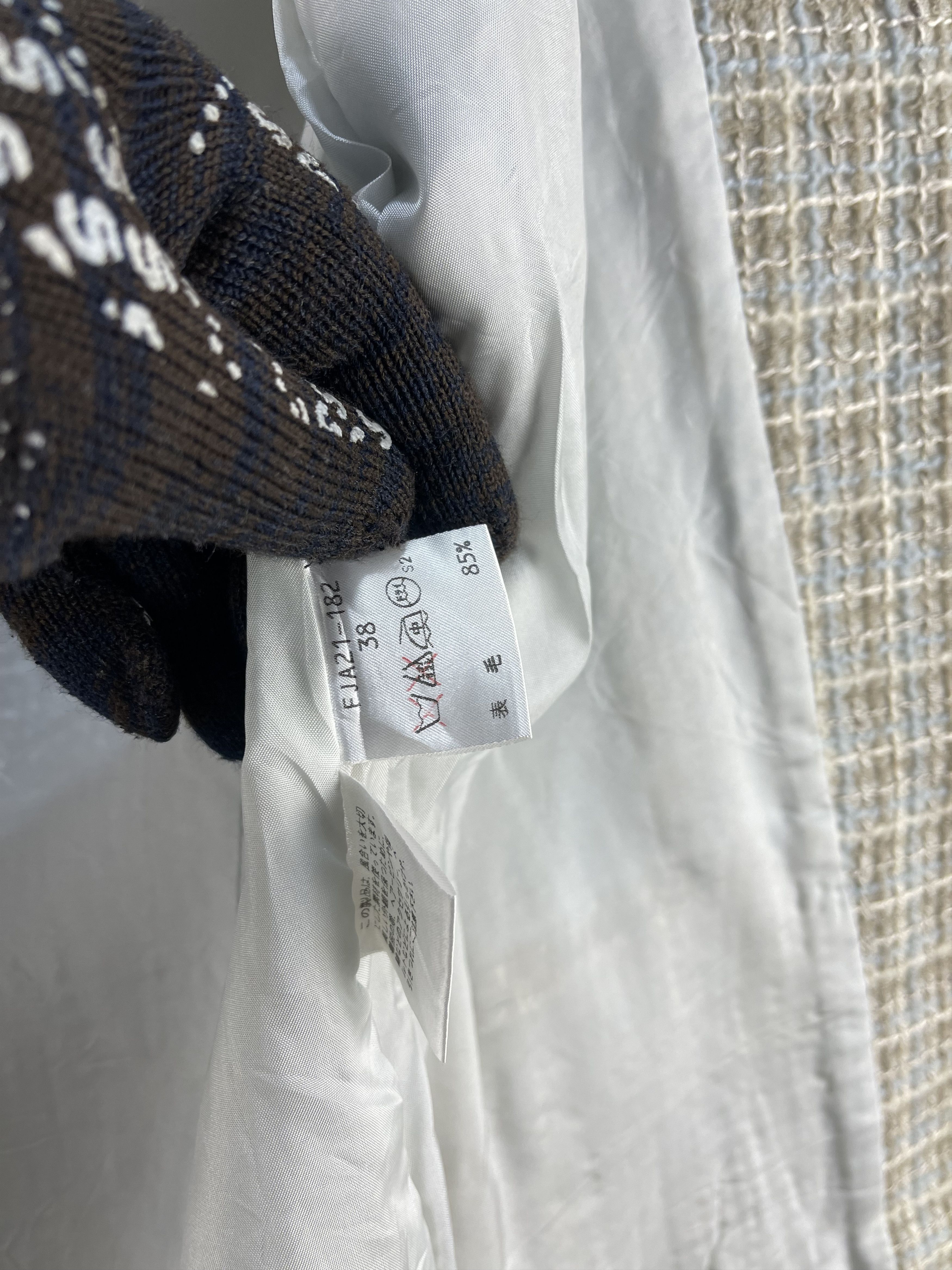 Burberry Vintage Burberrys Tweed Jacket Size US S / EU 44-46 / 1 - 11 Thumbnail