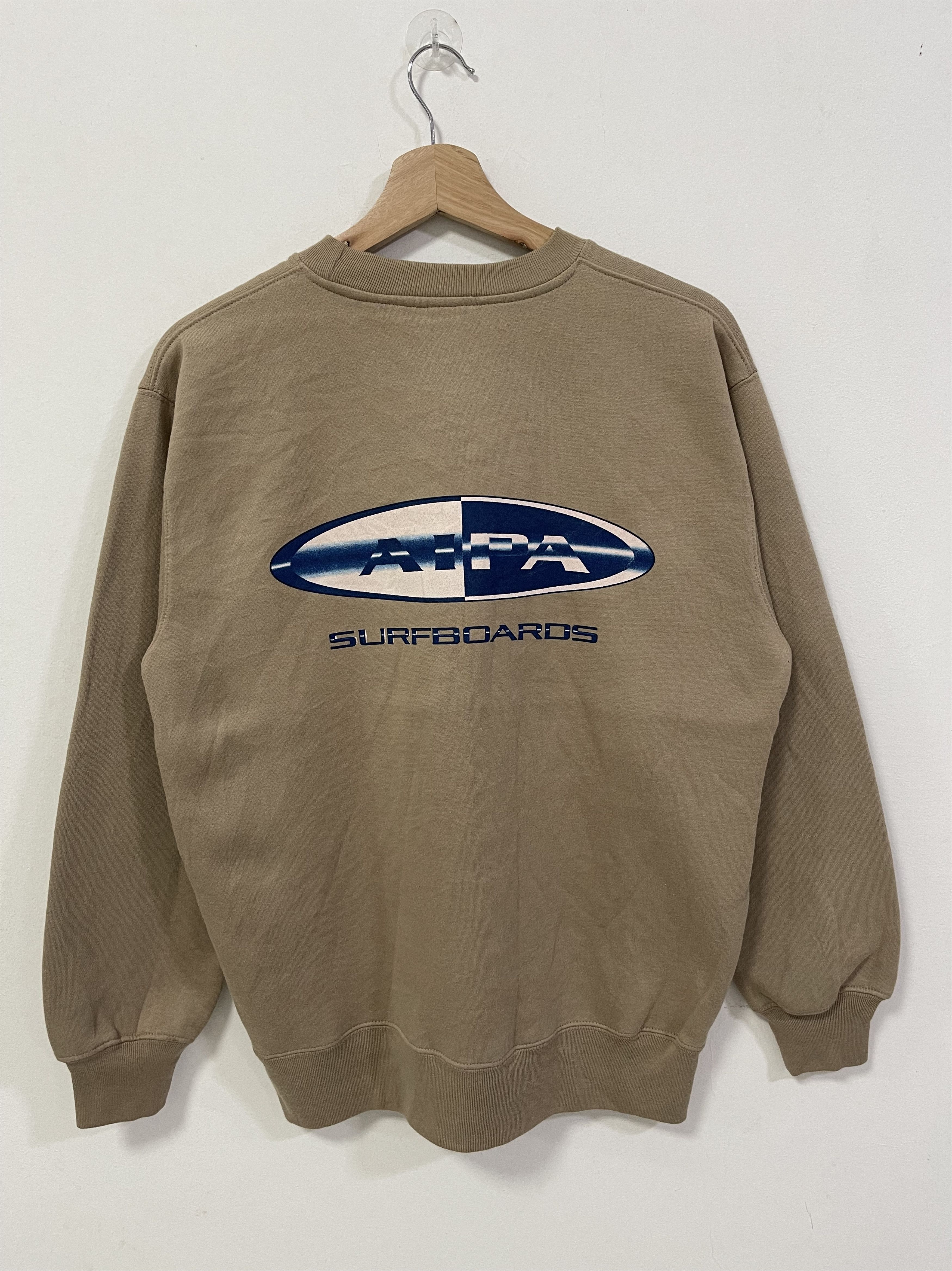 Japanese Brand Vintage Aipa Surfboards Surfing Logo Sweatshirt Size US S / EU 44-46 / 1 - 1 Thumbnail
