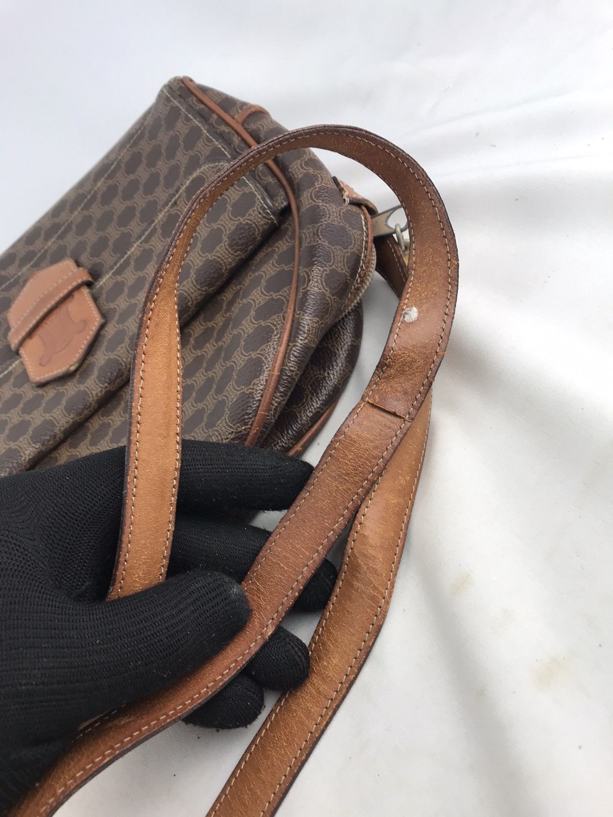 Celine Authentic vintage Celine Macadam Reporter Shoulderbag Size ONE SIZE - 20 Thumbnail