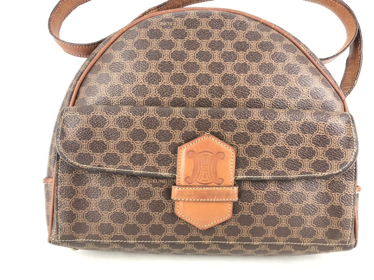 Celine Authentic vintage Celine Macadam Reporter Shoulderbag Size ONE SIZE - 4 Thumbnail