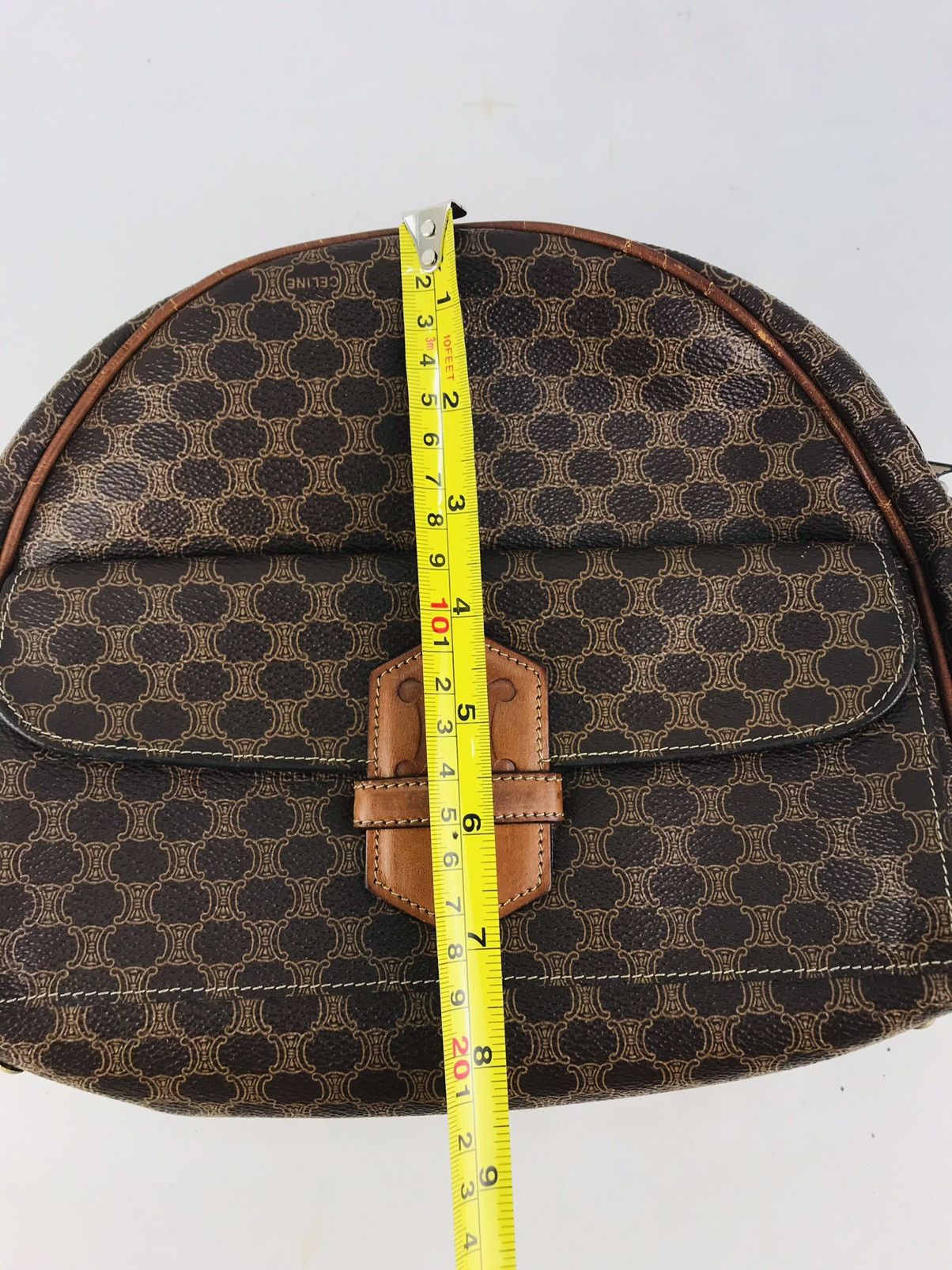 Celine Authentic vintage Celine Macadam Reporter Shoulderbag Size ONE SIZE - 22 Thumbnail