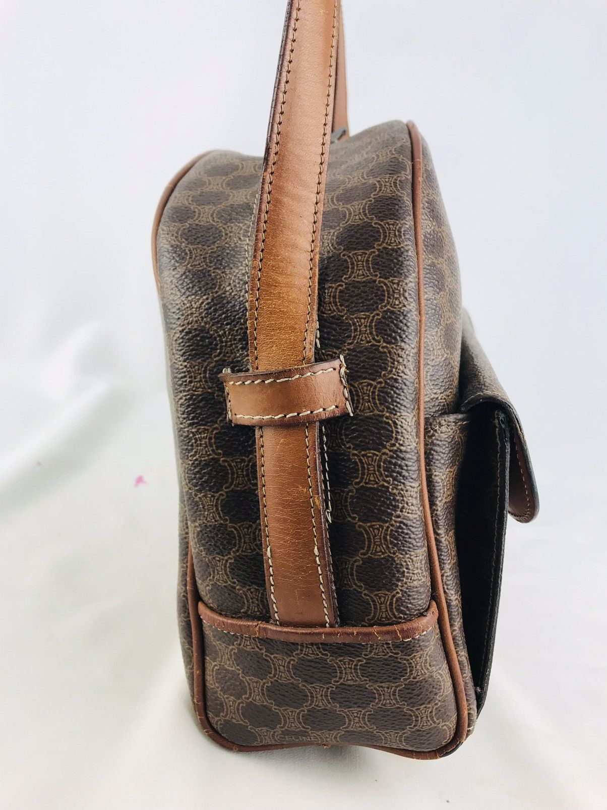 Celine Authentic vintage Celine Macadam Reporter Shoulderbag Size ONE SIZE - 7 Thumbnail