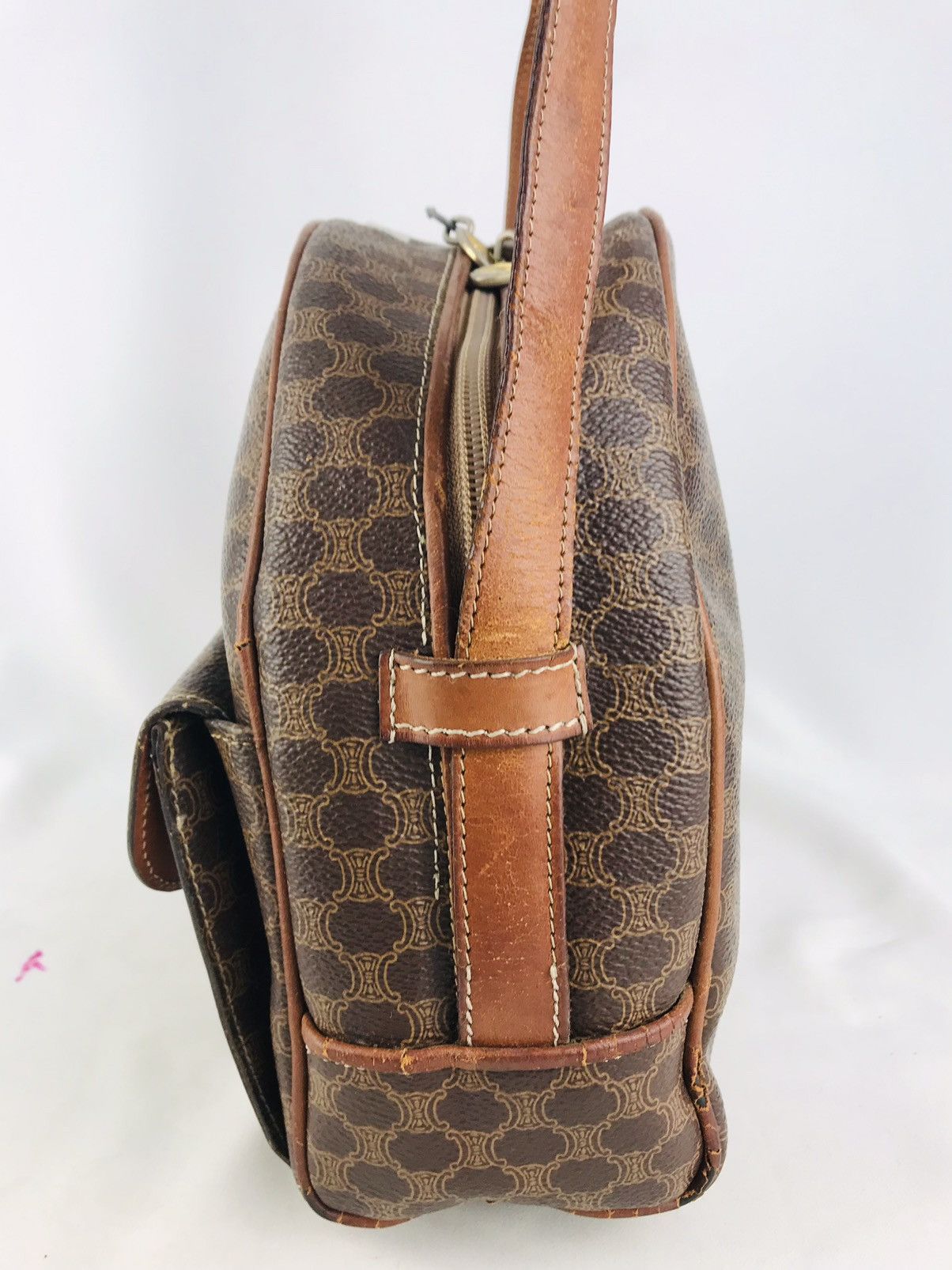 Celine Authentic vintage Celine Macadam Reporter Shoulderbag Size ONE SIZE - 6 Thumbnail