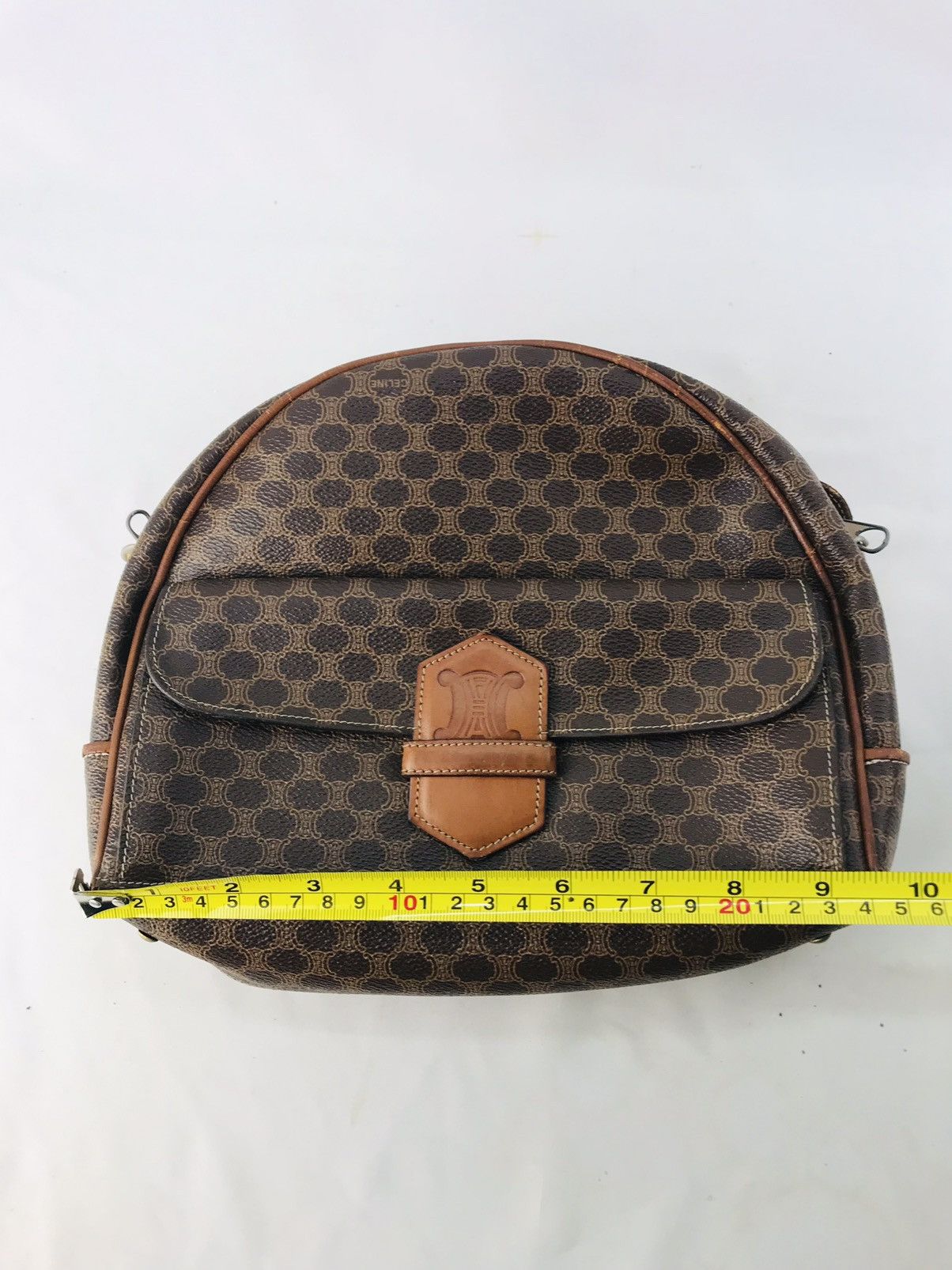 Celine Authentic vintage Celine Macadam Reporter Shoulderbag Size ONE SIZE - 21 Thumbnail