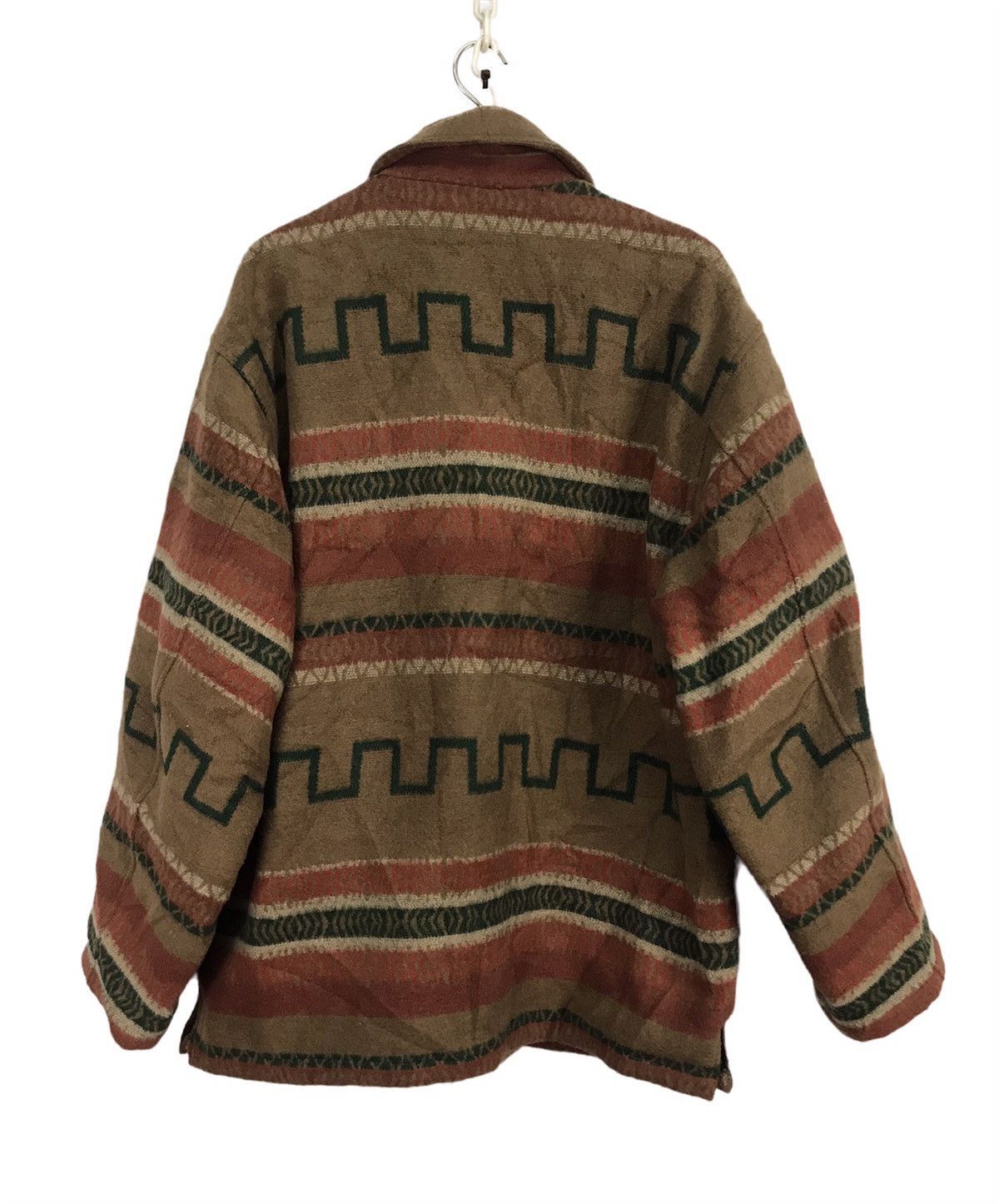 Vintage Spectators mandoc wool button up printed jacket Size US L / EU 52-54 / 3 - 2 Thumbnail