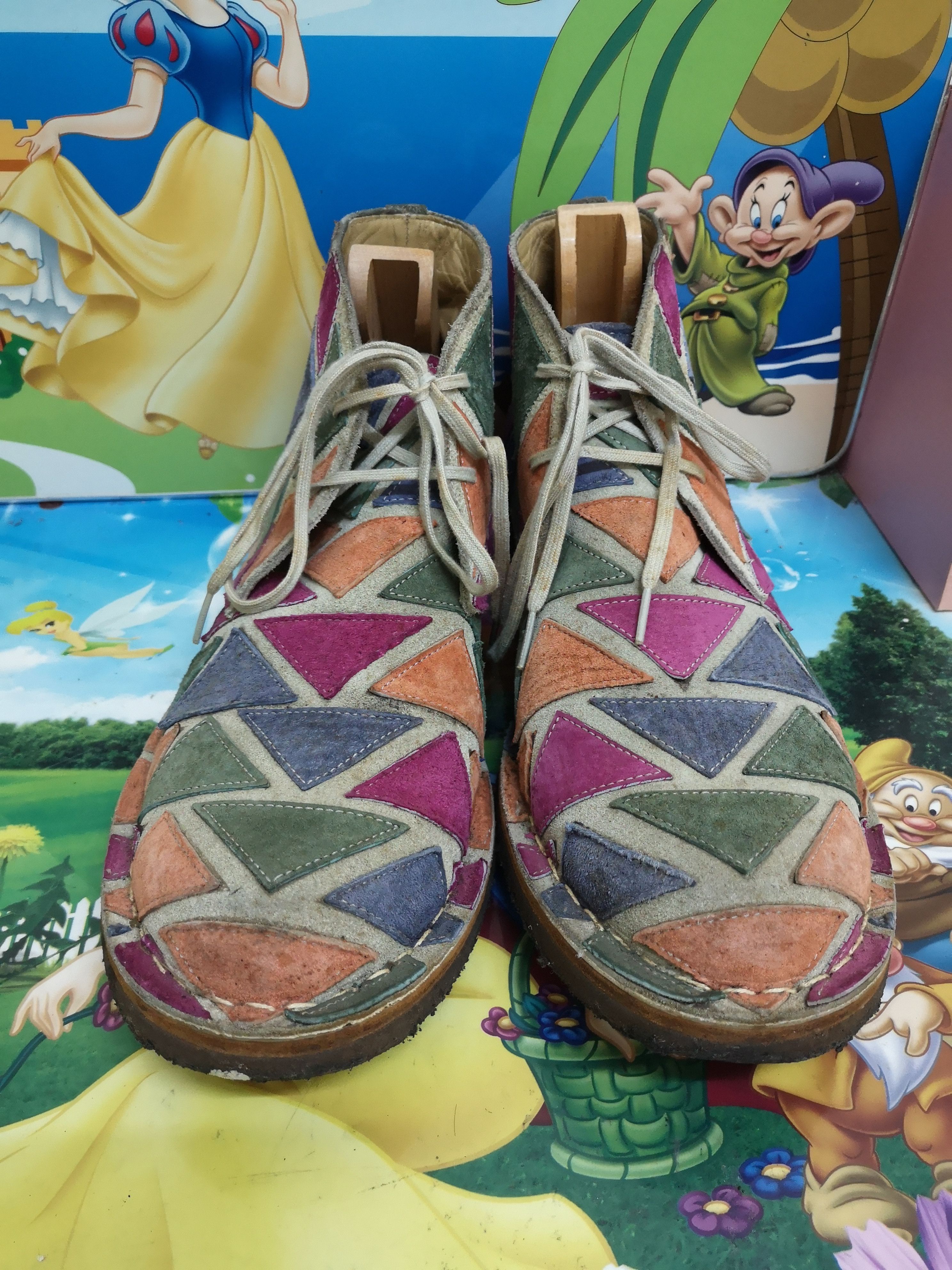 Comme des Garcons × Comme des Garcons Homme Plus × Junya Watanabe Very Rare Comme Des Garcons Homme Plus Patchwork Chukka Size US 8.5 / EU 41-42 - 3 Thumbnail