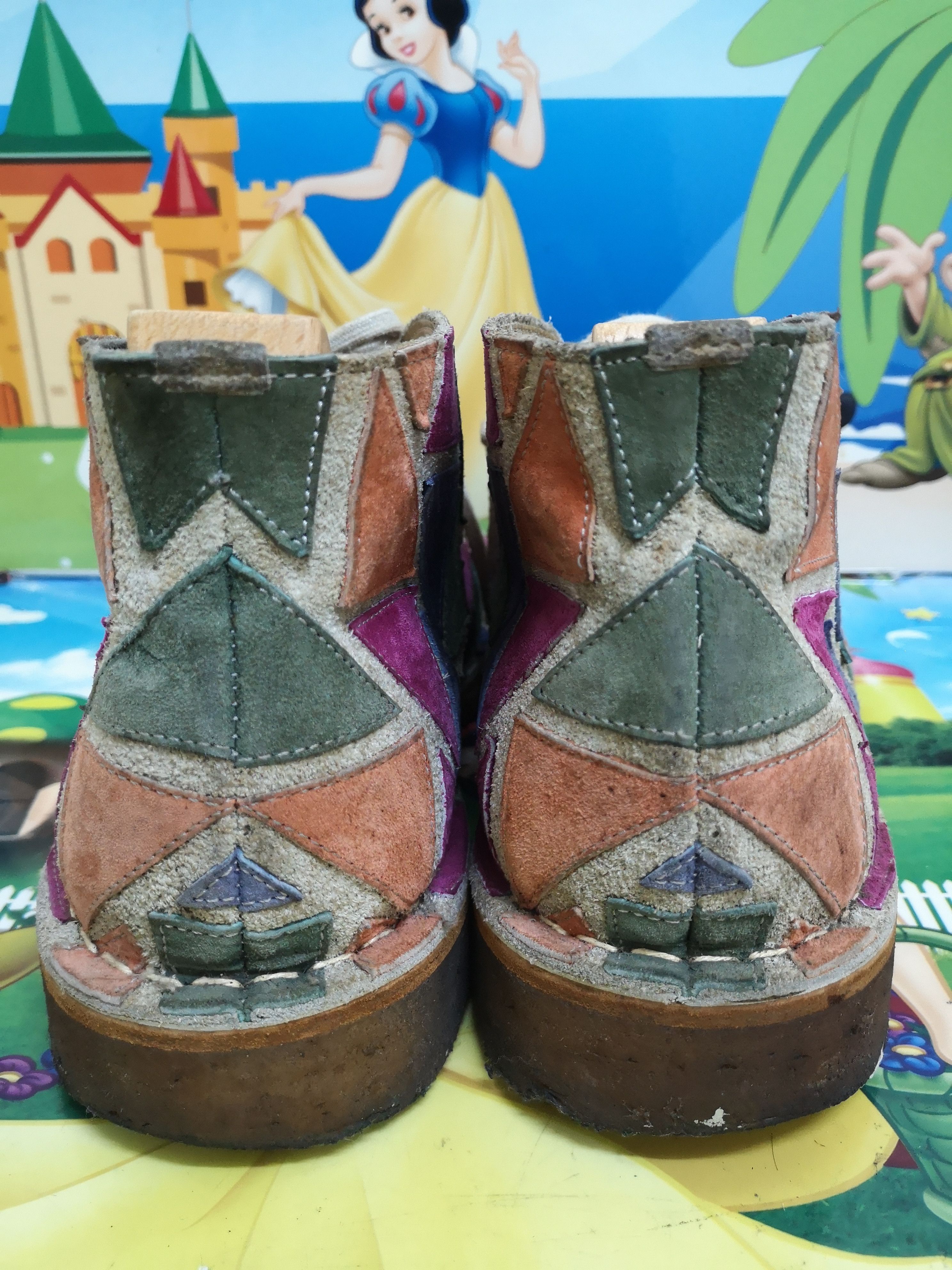 Comme des Garcons × Comme des Garcons Homme Plus × Junya Watanabe Very Rare Comme Des Garcons Homme Plus Patchwork Chukka Size US 8.5 / EU 41-42 - 5 Thumbnail