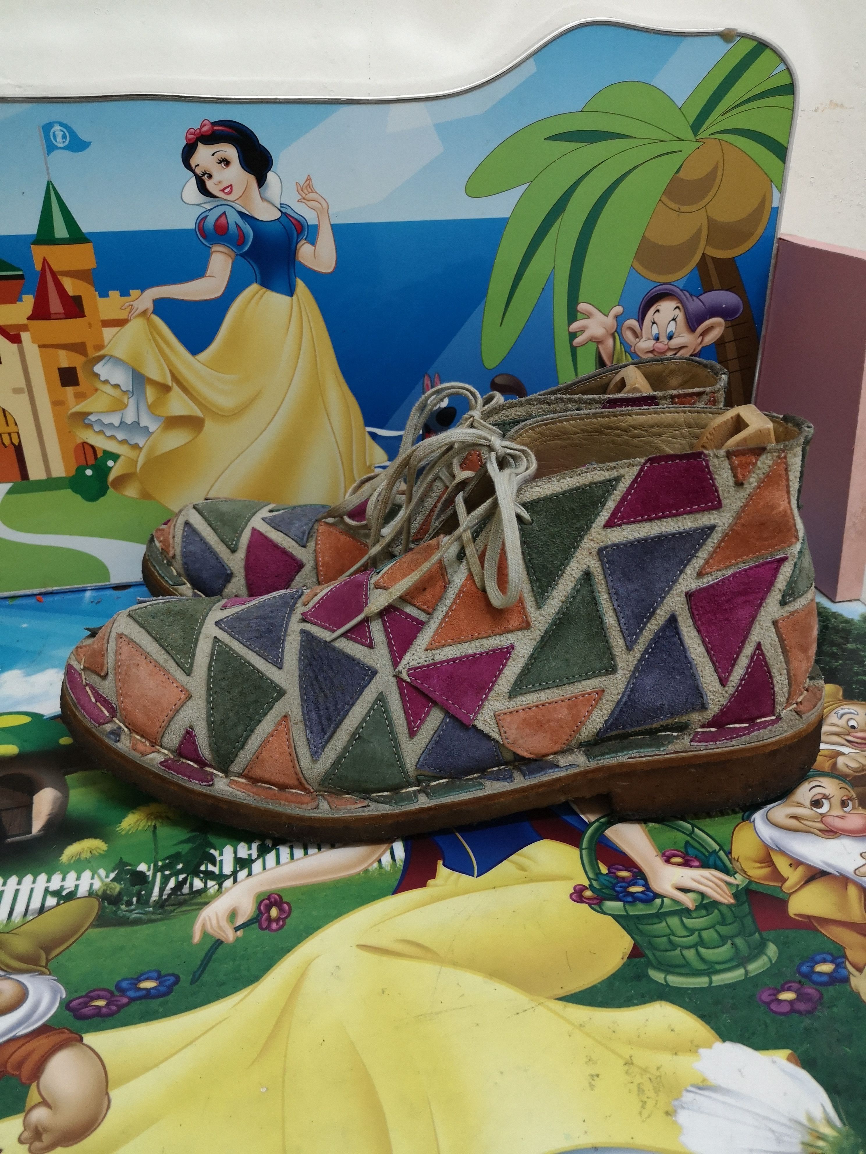 Comme des Garcons × Comme des Garcons Homme Plus × Junya Watanabe Very Rare Comme Des Garcons Homme Plus Patchwork Chukka Size US 8.5 / EU 41-42 - 2 Thumbnail