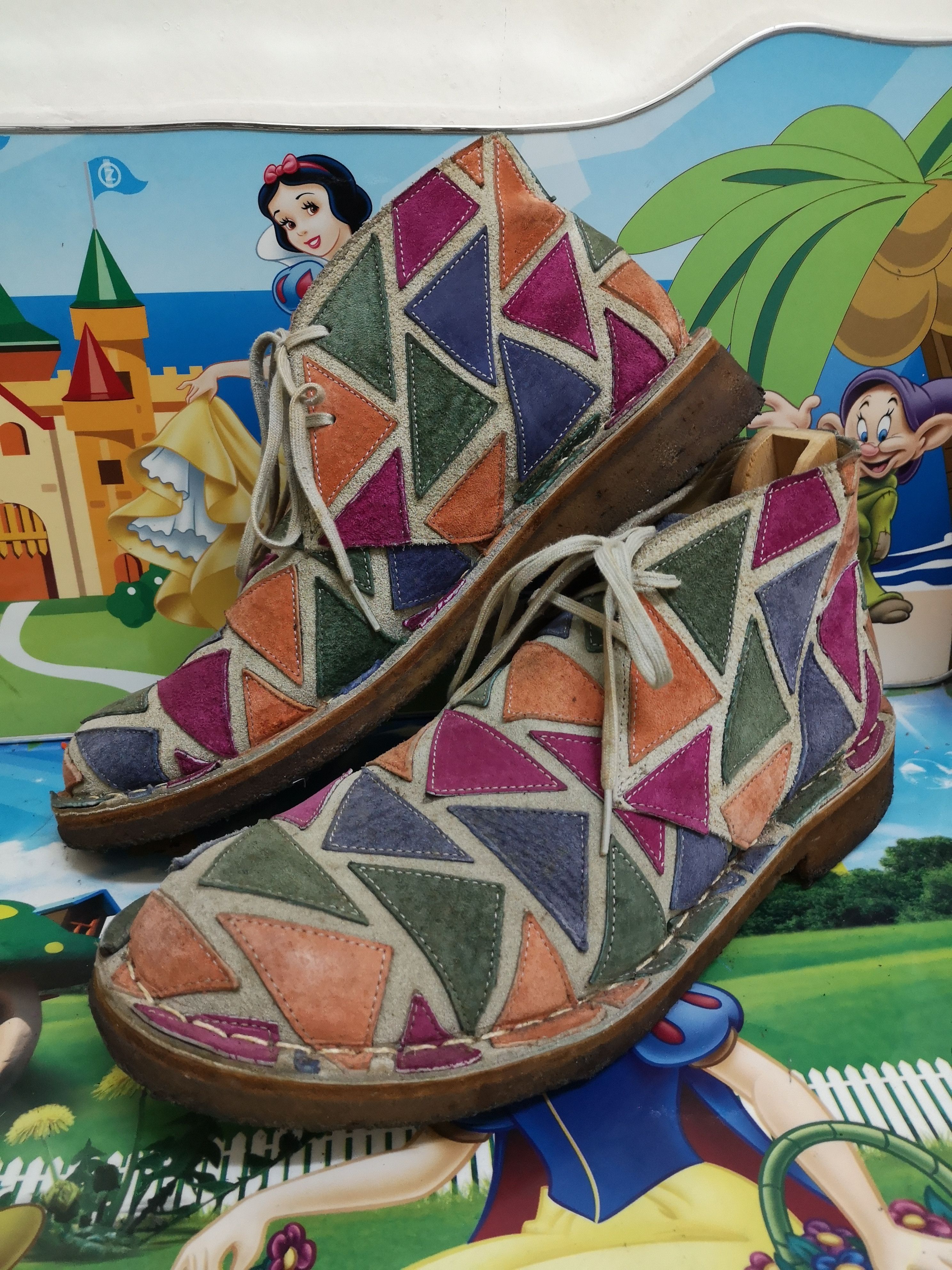Comme des Garcons × Comme des Garcons Homme Plus × Junya Watanabe Very Rare Comme Des Garcons Homme Plus Patchwork Chukka Size US 8.5 / EU 41-42 - 1 Thumbnail