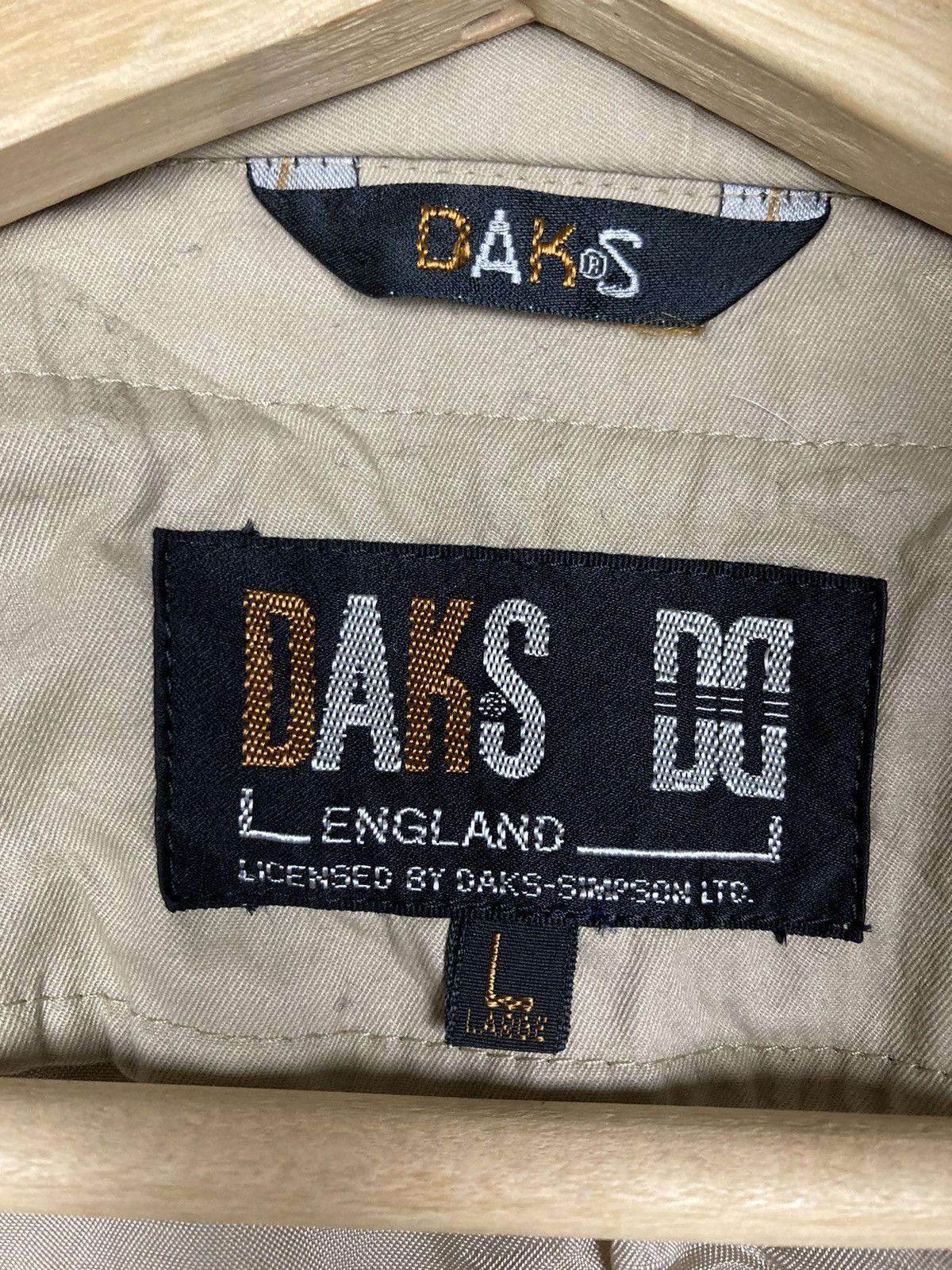 DAKS Darks London Jacket Style #36-6 Size US L / EU 52-54 / 3 - 6 Thumbnail