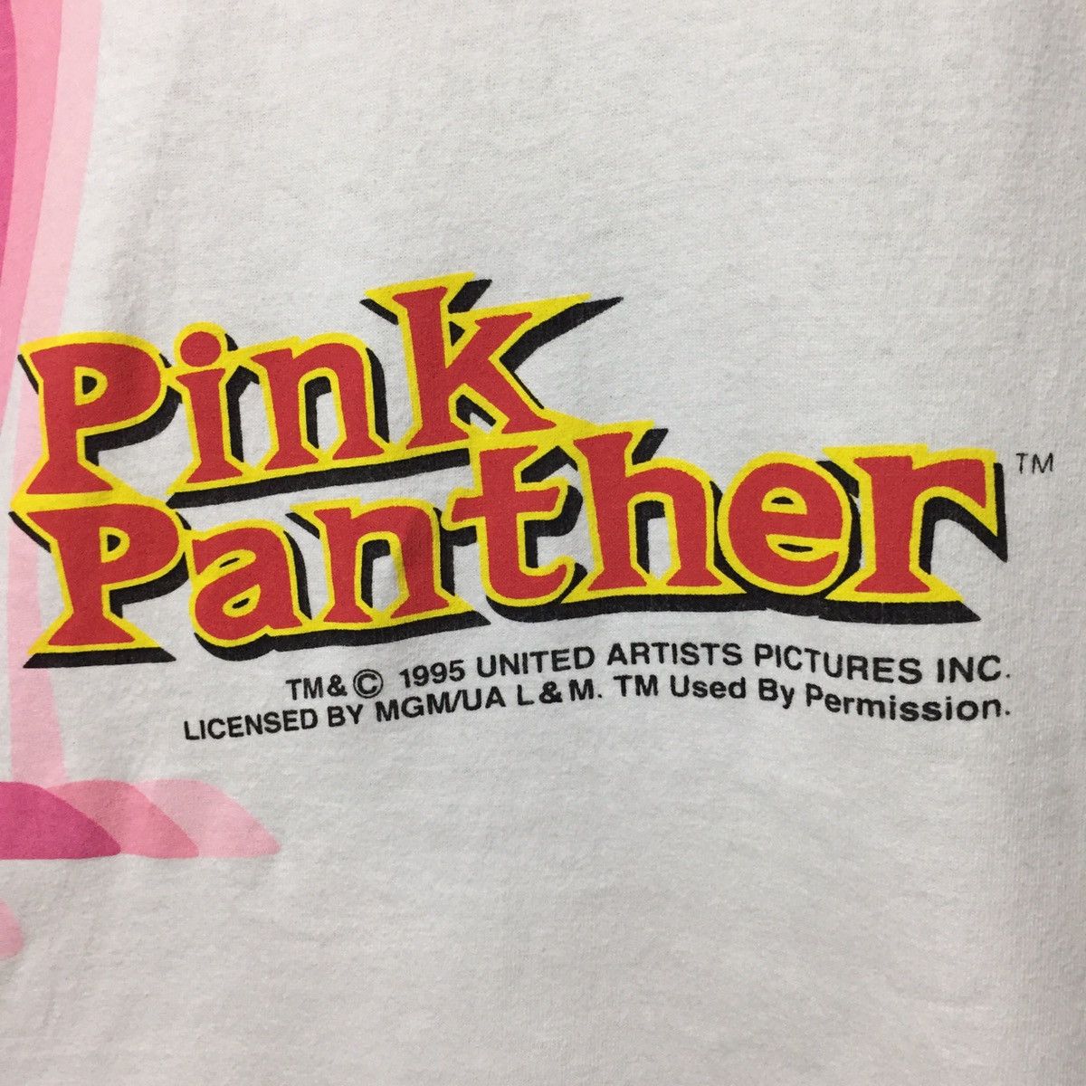 Cartoon Network RARE ! Vintage 90s Pink Panther Size US L / EU 52-54 / 3 - 2 Thumbnail