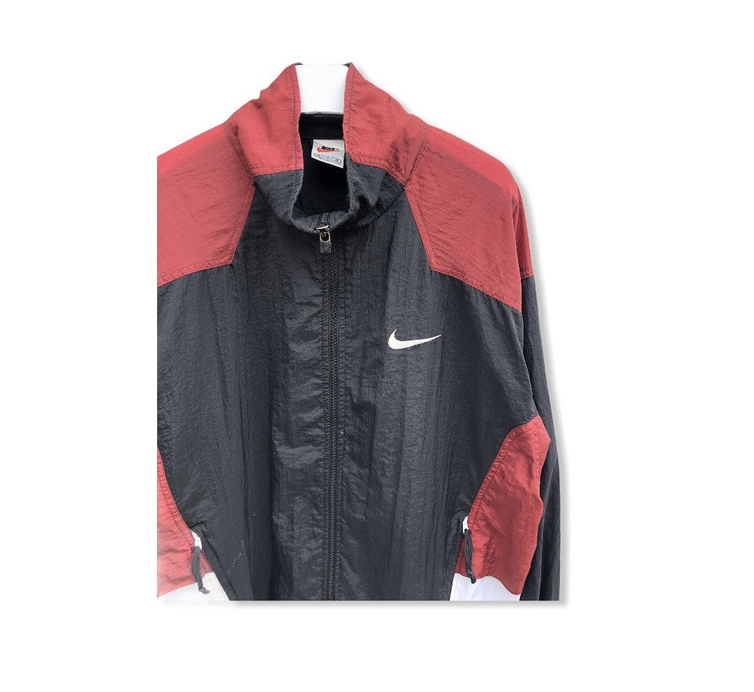 Nike Vintage Nike Colourblock Windbreaker Jacket Size US L / EU 52-54 / 3 - 2 Thumbnail