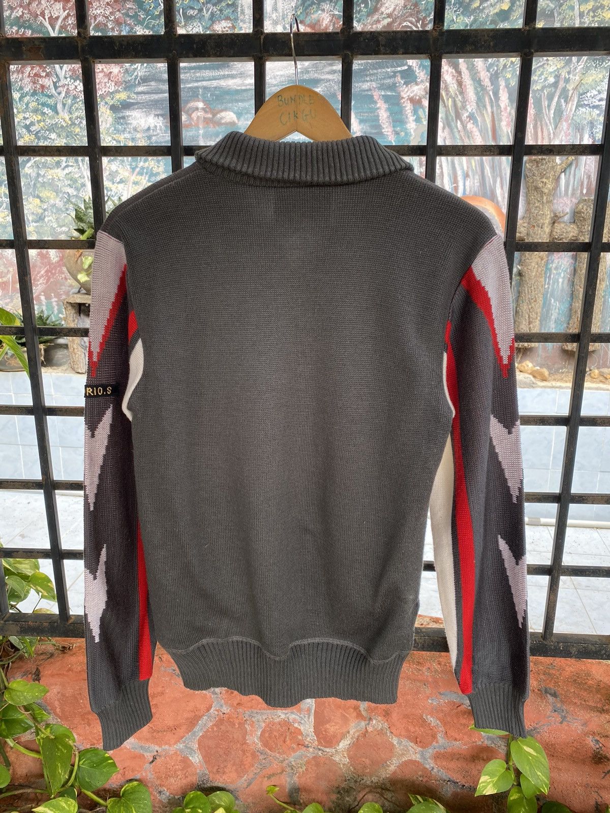 Asics × Vintage 🔥SALE🔥 VINTAGE ASICS SPORTWEAR FLEECE SWEATER NICE DESIGN Size US M / EU 48-50 / 2 - 6 Thumbnail