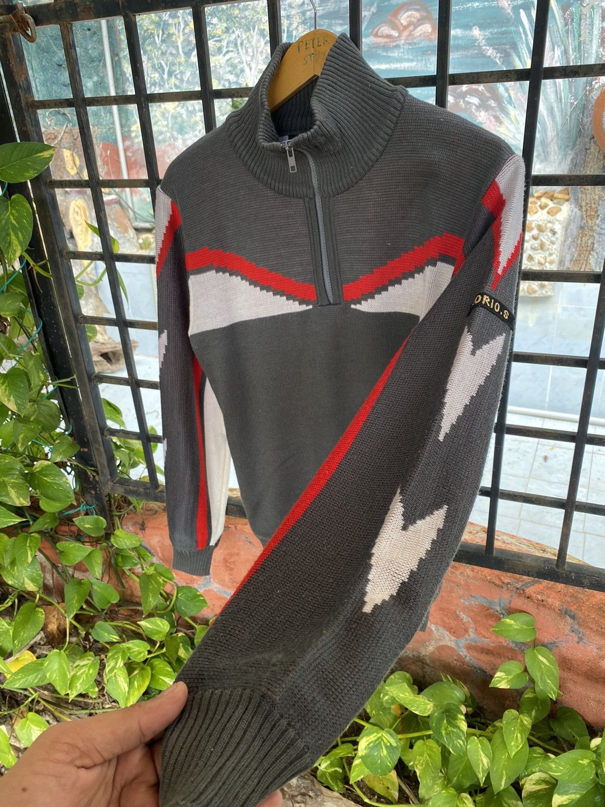 Asics × Vintage 🔥SALE🔥 VINTAGE ASICS SPORTWEAR FLEECE SWEATER NICE DESIGN Size US M / EU 48-50 / 2 - 3 Thumbnail