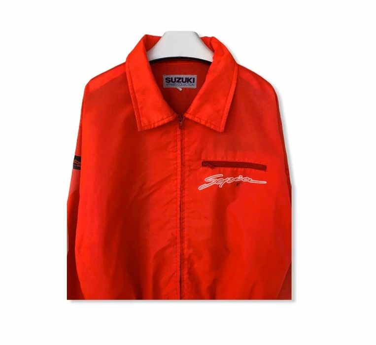 Sports Specialties × Vintage Vintage Suzuki Racing Motorsport Windbreaker Jacket Size US L / EU 52-54 / 3 - 3 Thumbnail