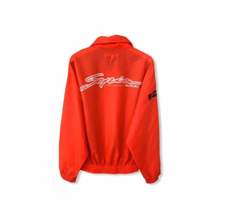Sports Specialties × Vintage Vintage Suzuki Racing Motorsport Windbreaker Jacket Size US L / EU 52-54 / 3 - 1 Thumbnail