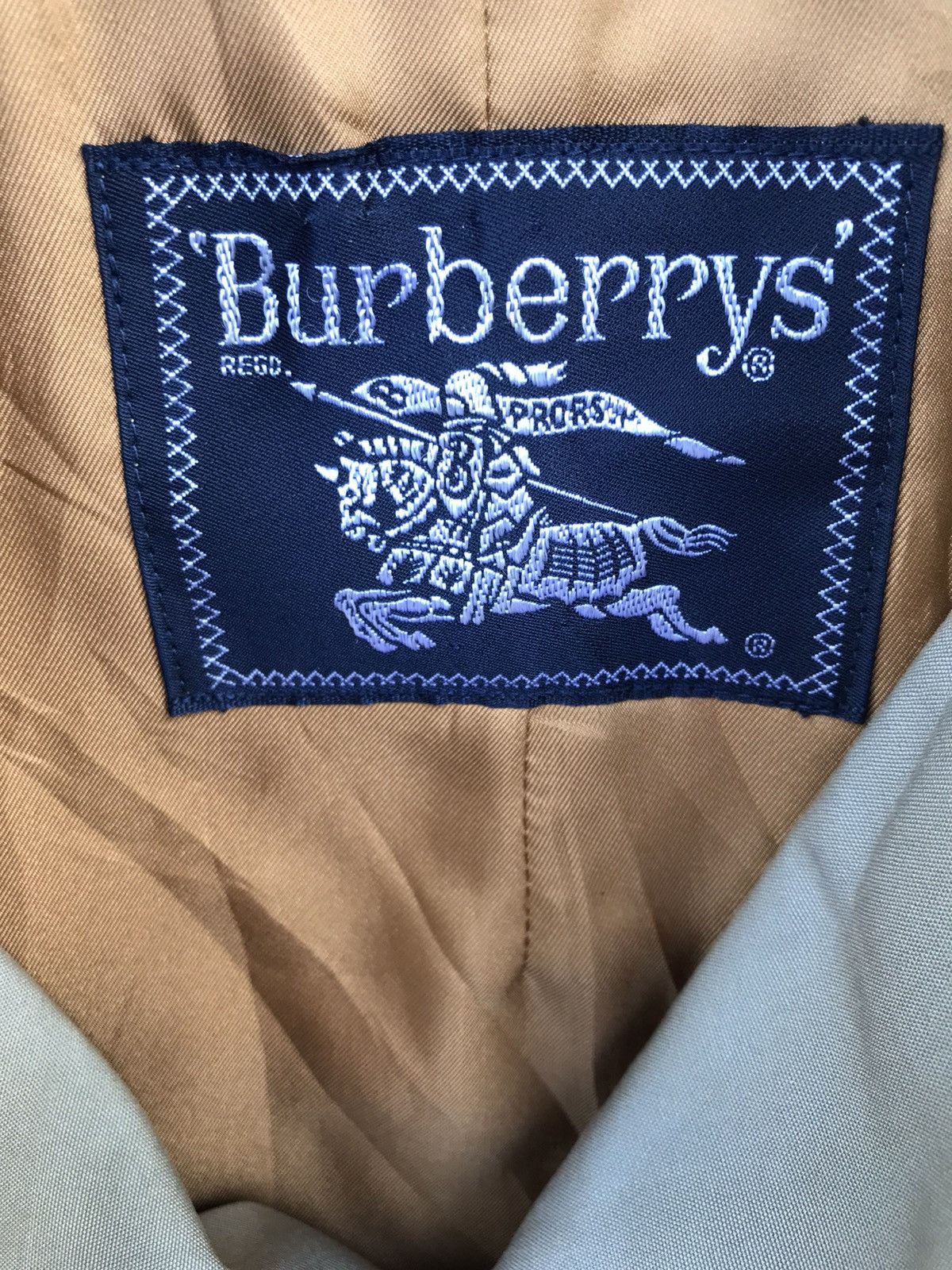 Burberry Vintage Burberrys Trench Coat Checkered Lining Long Jacket Size US L / EU 52-54 / 3 - 4 Thumbnail