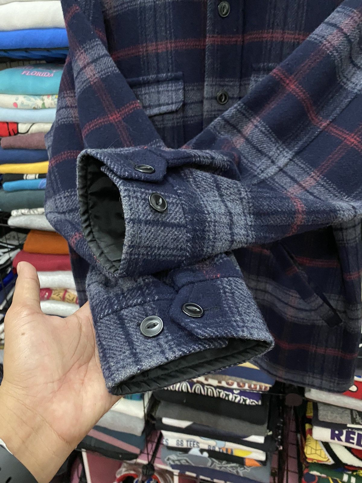 Flannel × McGregor × Vintage 🔥SALE🔥 VINTAGE MCGREGOR SPORTWEAR FLANNEL JACKET Size US L / EU 52-54 / 3 - 7 Thumbnail