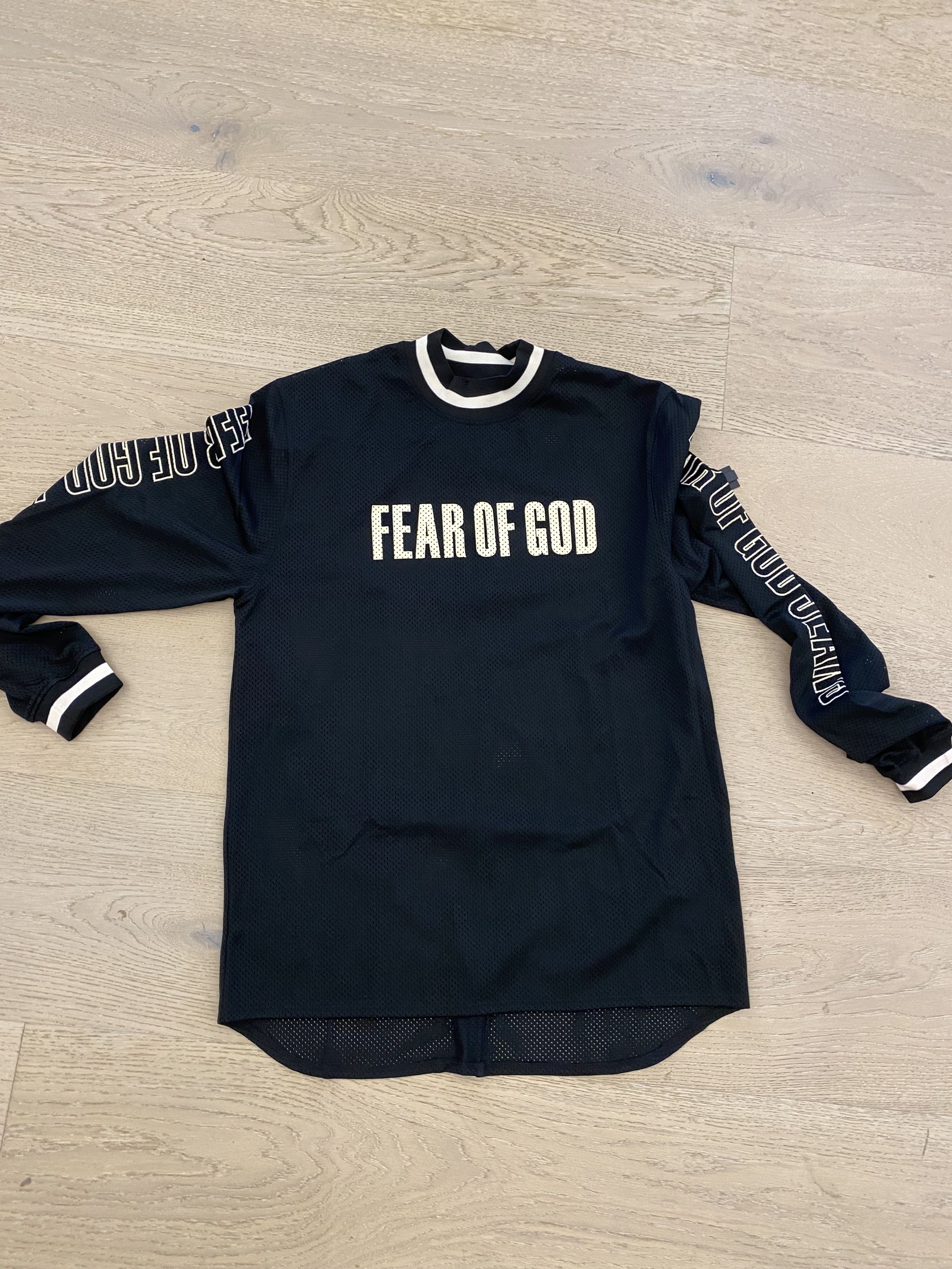 Pre-owned Fear Of God Long Sleeve Jersey Fifth Collection Size: M In Multicolor