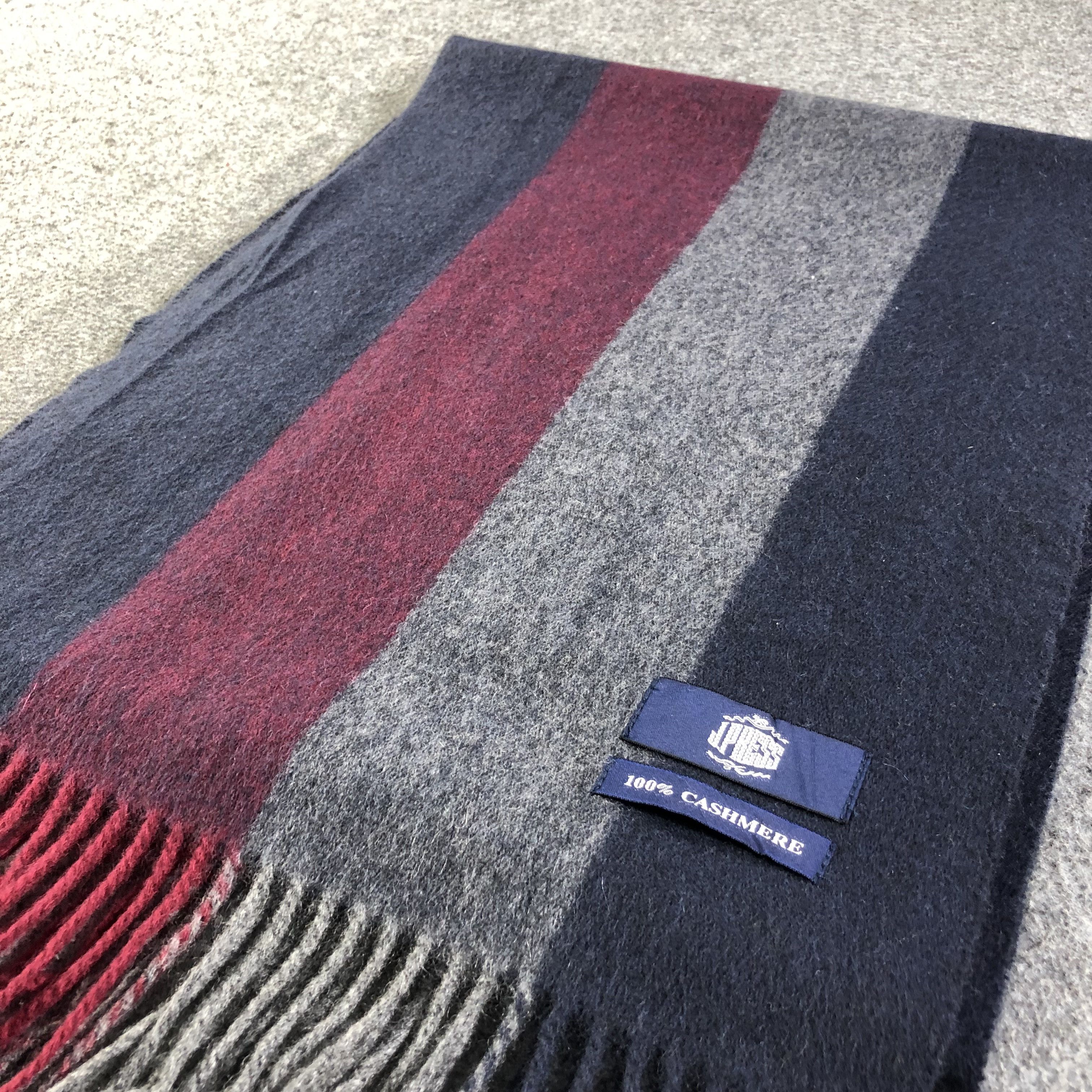 J. Press J. Press Cashmere Scarf Muffler V1238 Size ONE SIZE - 3 Thumbnail