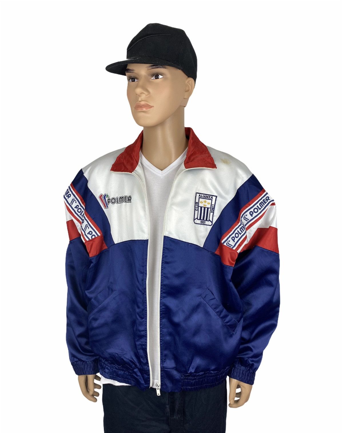 Vintage 🔥SALE🔥 Vintage Polmer Sportwear Jacket Size US L / EU 52-54 / 3 - 3 Thumbnail