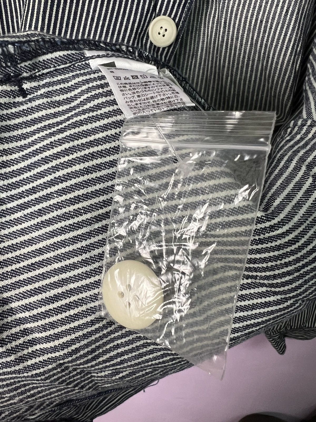 GU 🔥Gu Hickory Stripes Chore Jacket Size US S / EU 44-46 / 1 - 11 Thumbnail