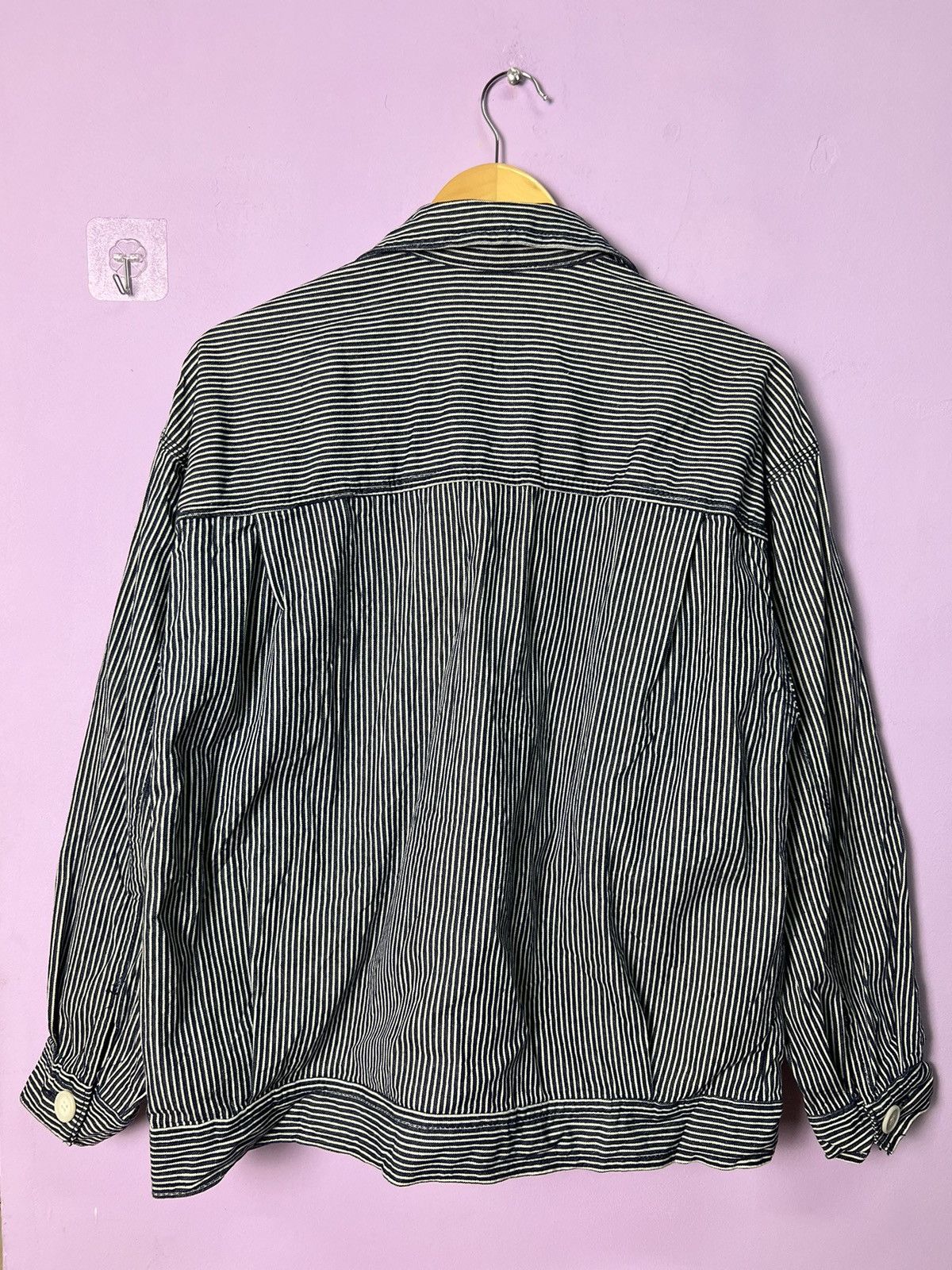 GU 🔥Gu Hickory Stripes Chore Jacket Size US S / EU 44-46 / 1 - 3 Thumbnail