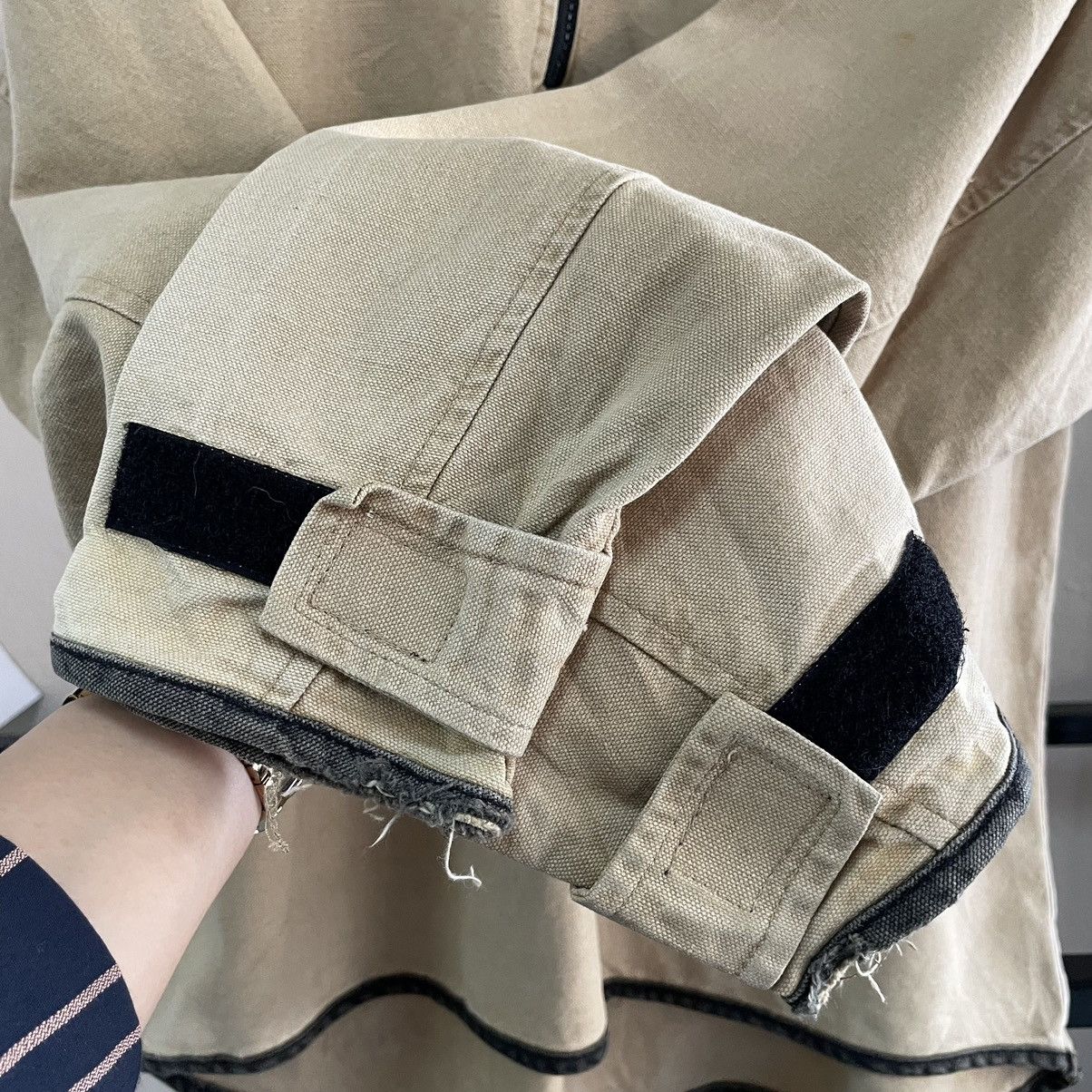 KAVU × Mountain Research × Vintage 💥 90s KAVU BEIGE VINTAGE SWEATER Size US M / EU 48-50 / 2 - 6 Thumbnail