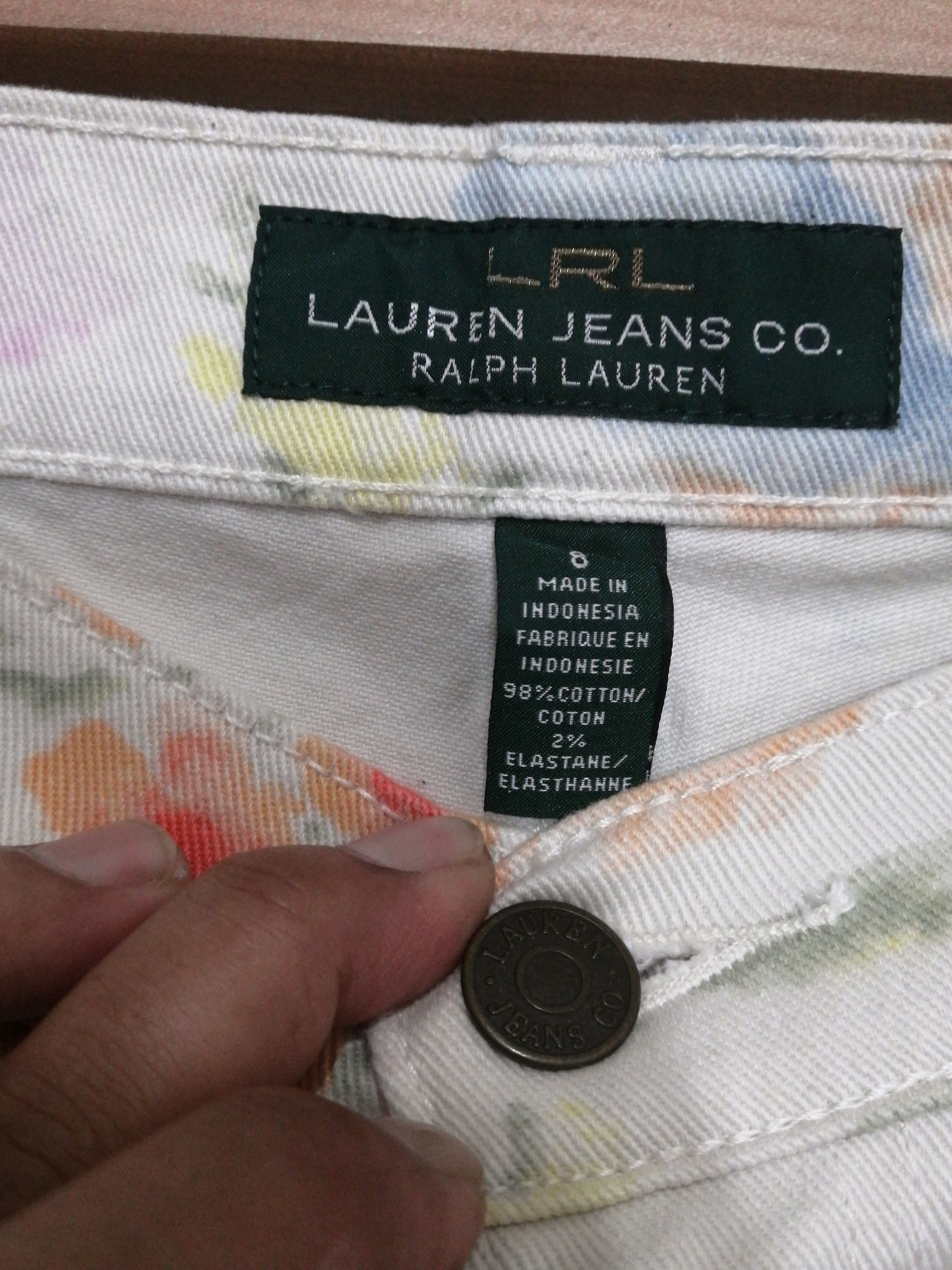 Lauren Ralph Lauren LRL FLORAL DENIM Size US 32 / EU 48 - 4 Thumbnail