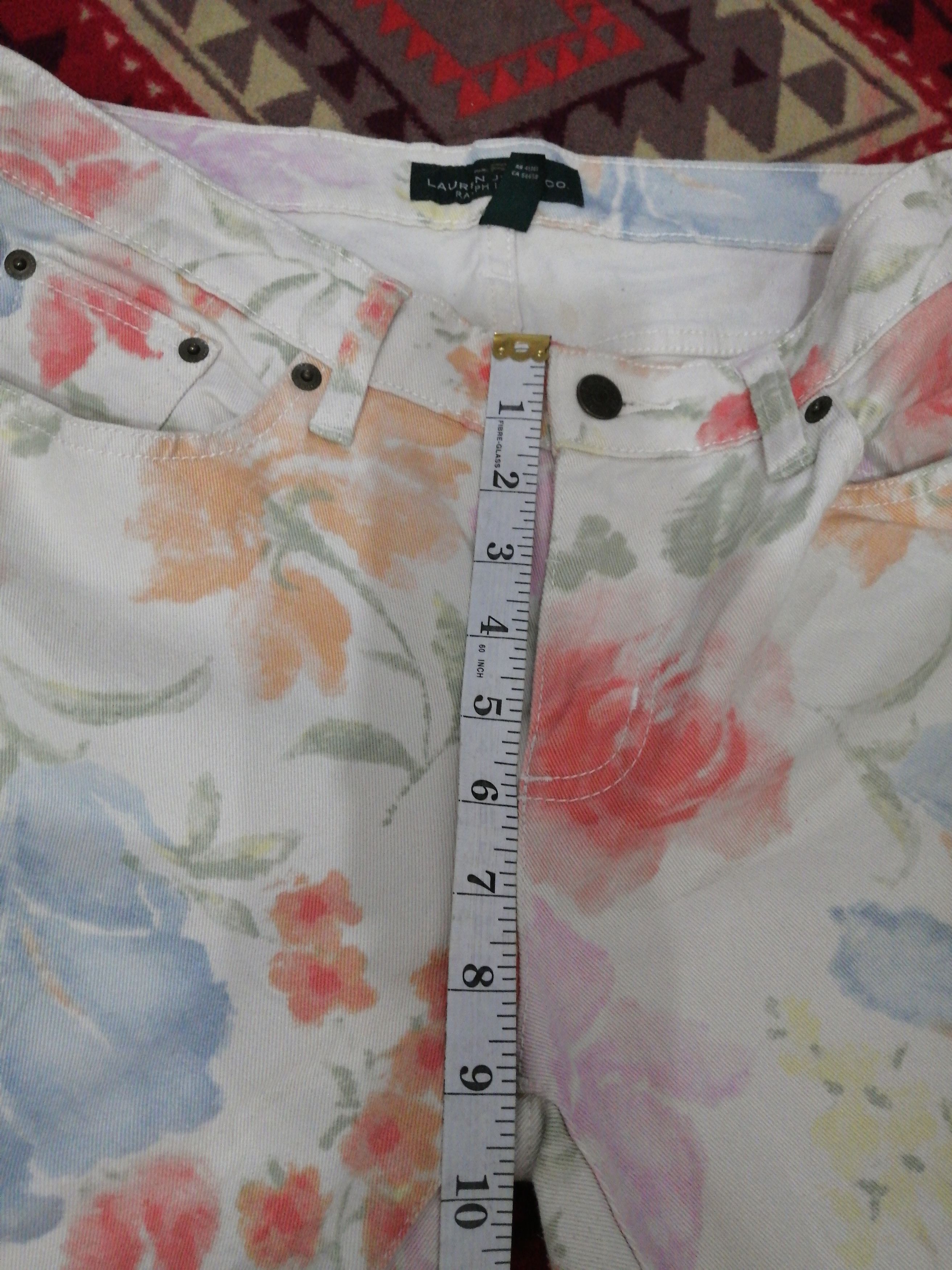 Lauren Ralph Lauren LRL FLORAL DENIM Size US 32 / EU 48 - 16 Thumbnail