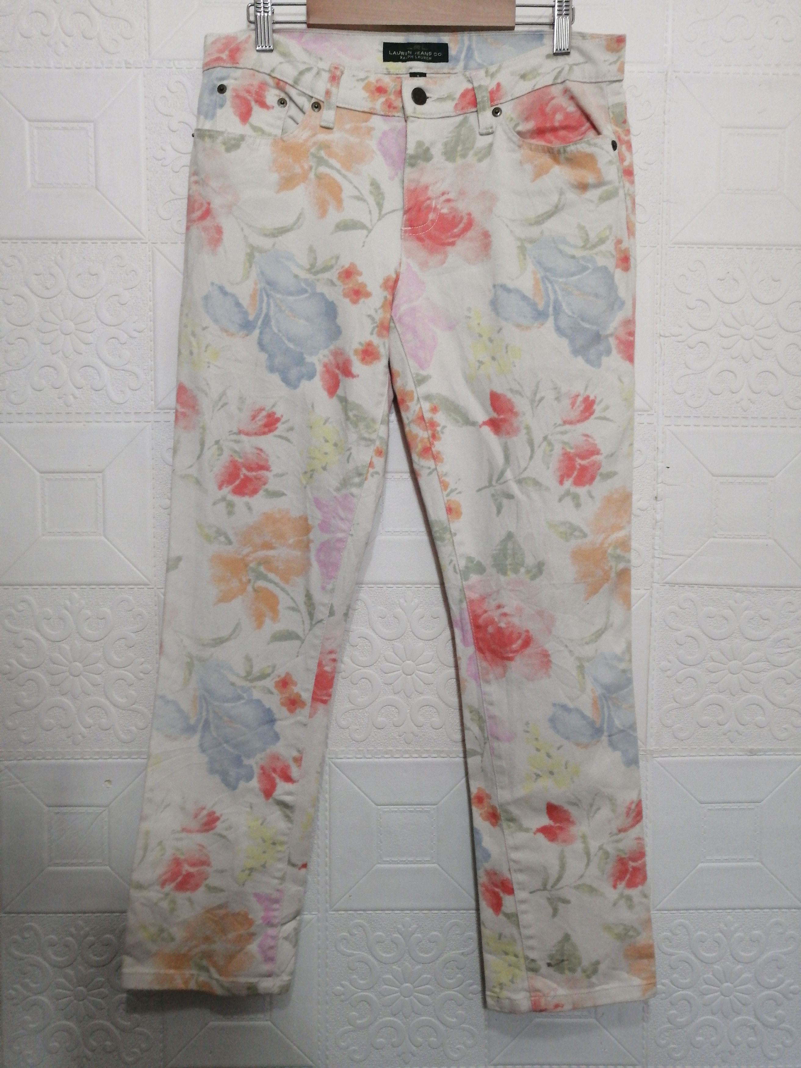 Lauren Ralph Lauren LRL FLORAL DENIM Size US 32 / EU 48 - 1 Thumbnail