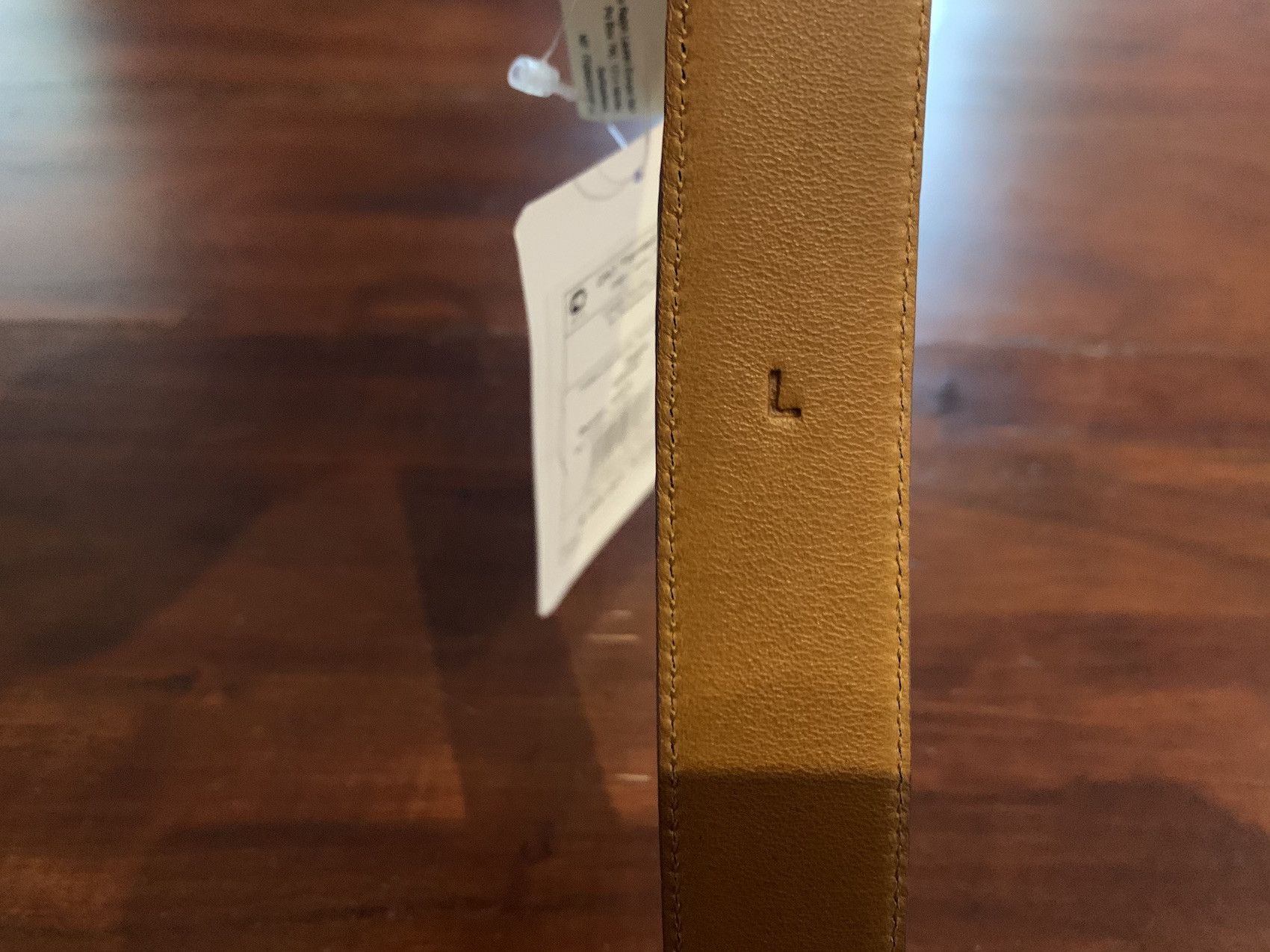 Ralph Lauren Belt in Genuine Alligator Leather Size 36 - 6 Thumbnail