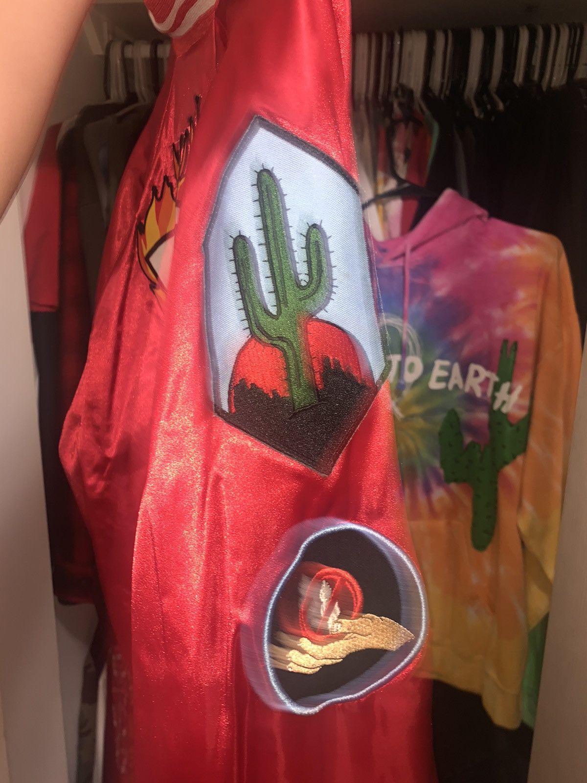 Travis Scott Travis Scott A Team Bomber Jacket Size US XL / EU 56 / 4 - 4 Thumbnail