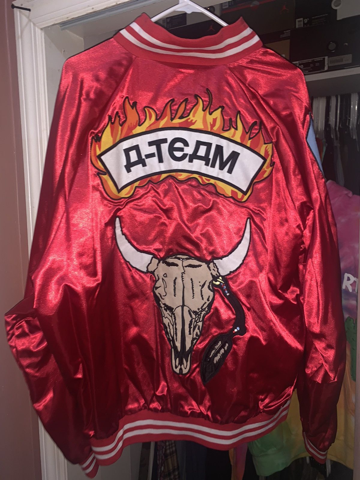Travis Scott Travis Scott A Team Bomber Jacket Size US XL / EU 56 / 4 - 1 Thumbnail