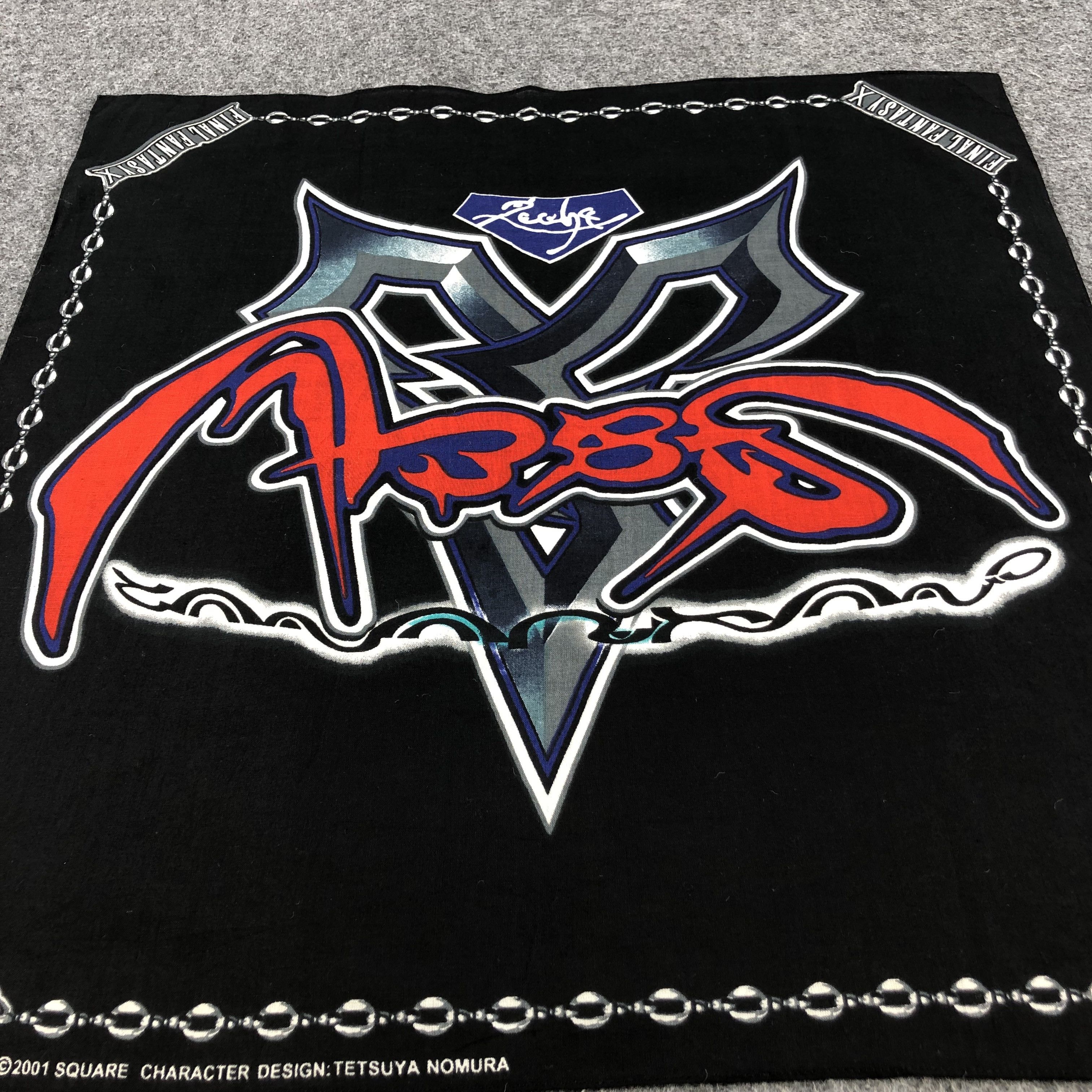 Anime Final Fantasy X Handkerchief Neckerchief Bandana X28 Size ONE SIZE - 4 Thumbnail