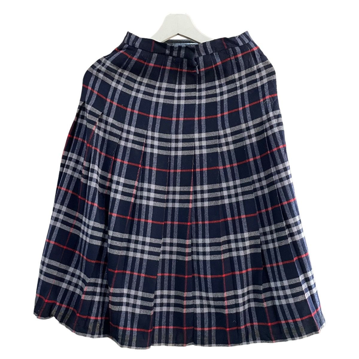 💥VINTAGE BURBERRYS NAVY TARTAN SKIRT