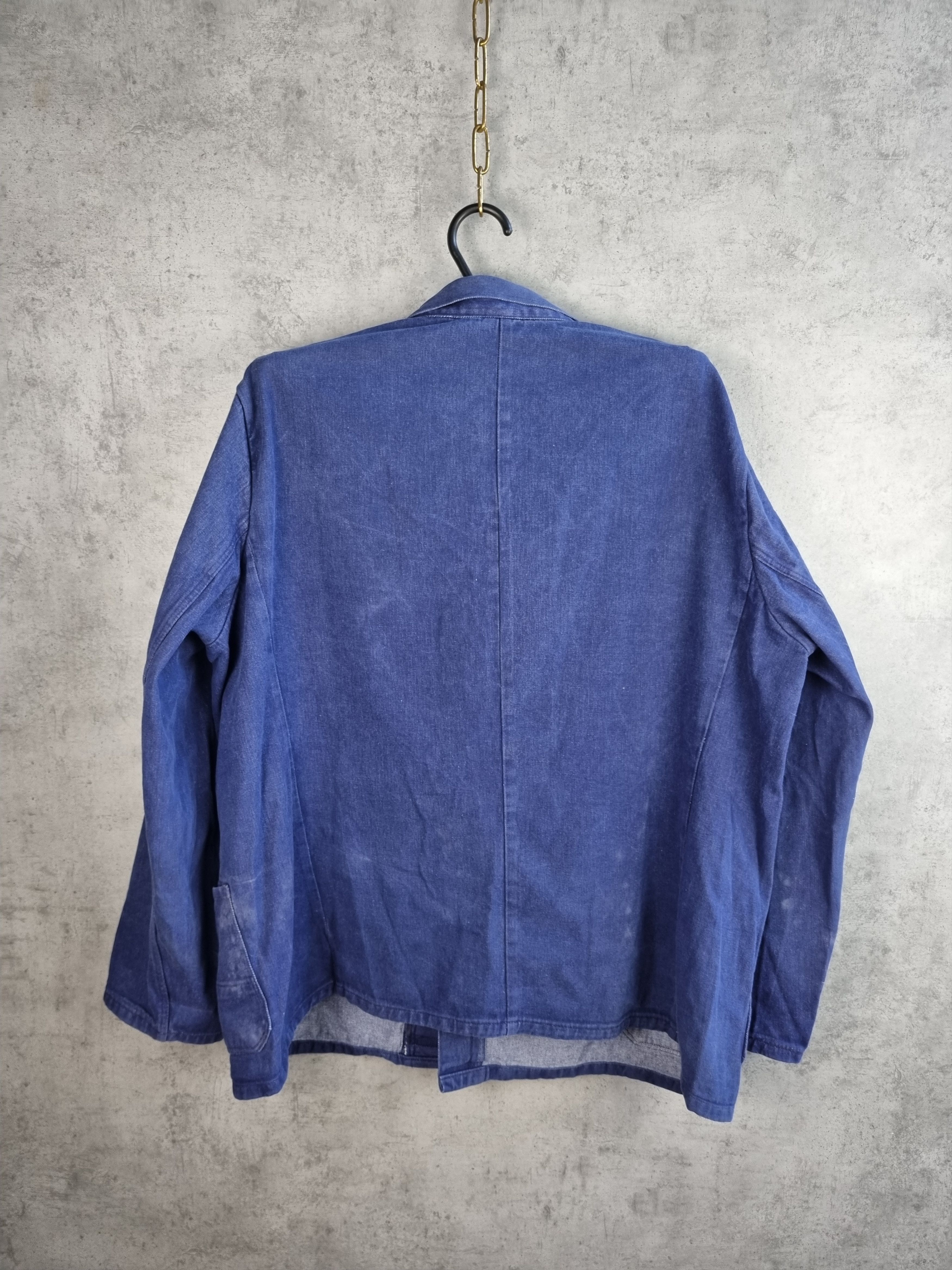 Le Laboureur Rare Size 50s Worker Button up Chore Vintage Jacket Size US XL / EU 56 / 4 - 8 Thumbnail