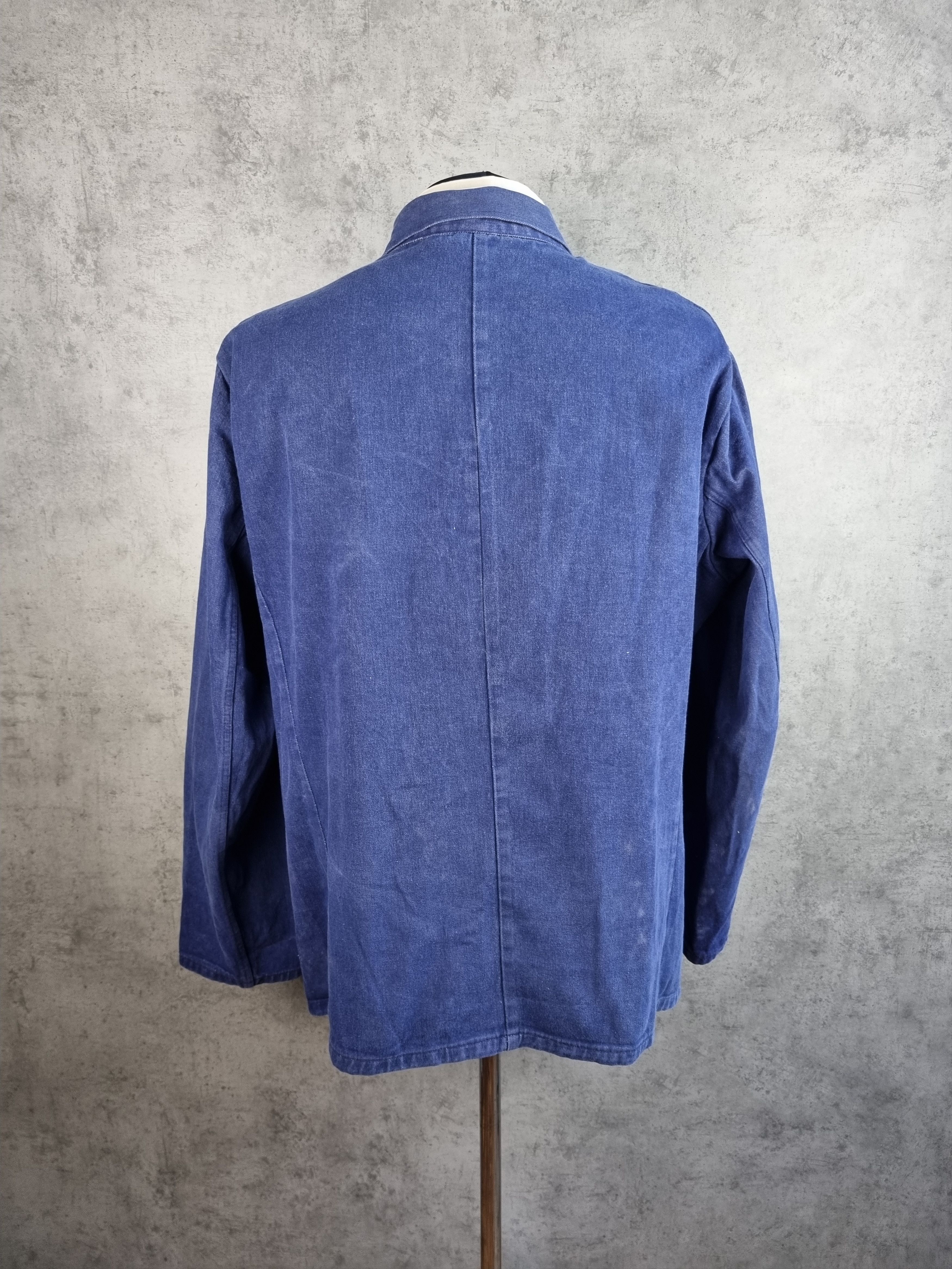 Le Laboureur Rare Size 50s Worker Button up Chore Vintage Jacket Size US XL / EU 56 / 4 - 6 Thumbnail