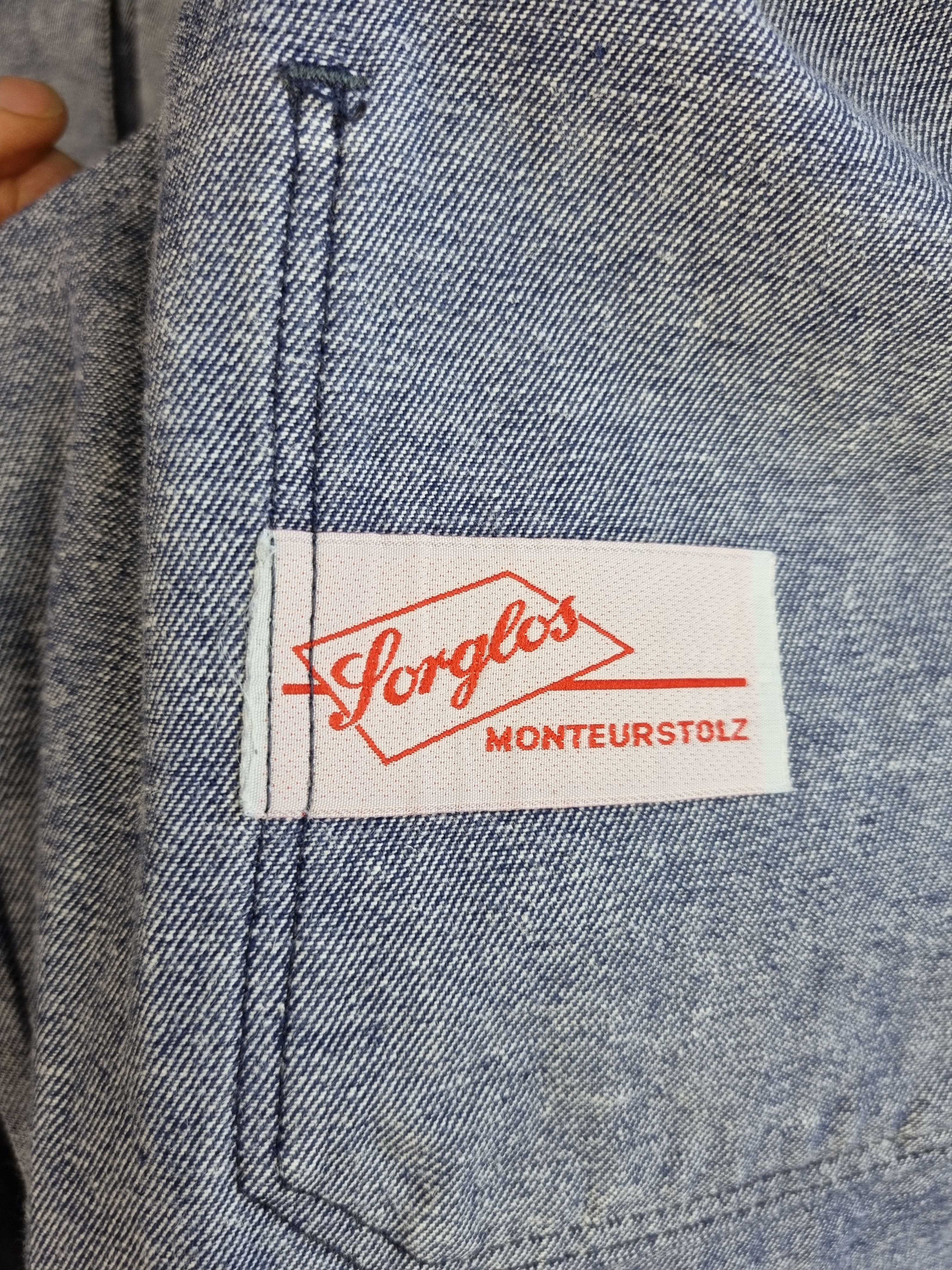 Le Laboureur Rare Size 50s Worker Button up Chore Vintage Jacket Size US XL / EU 56 / 4 - 5 Thumbnail