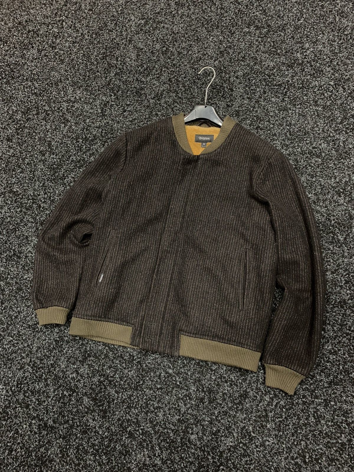 Brixton Brixton Wool Bomber Jacket Fur Insulated Size US M / EU 48-50 / 2 - 7 Thumbnail