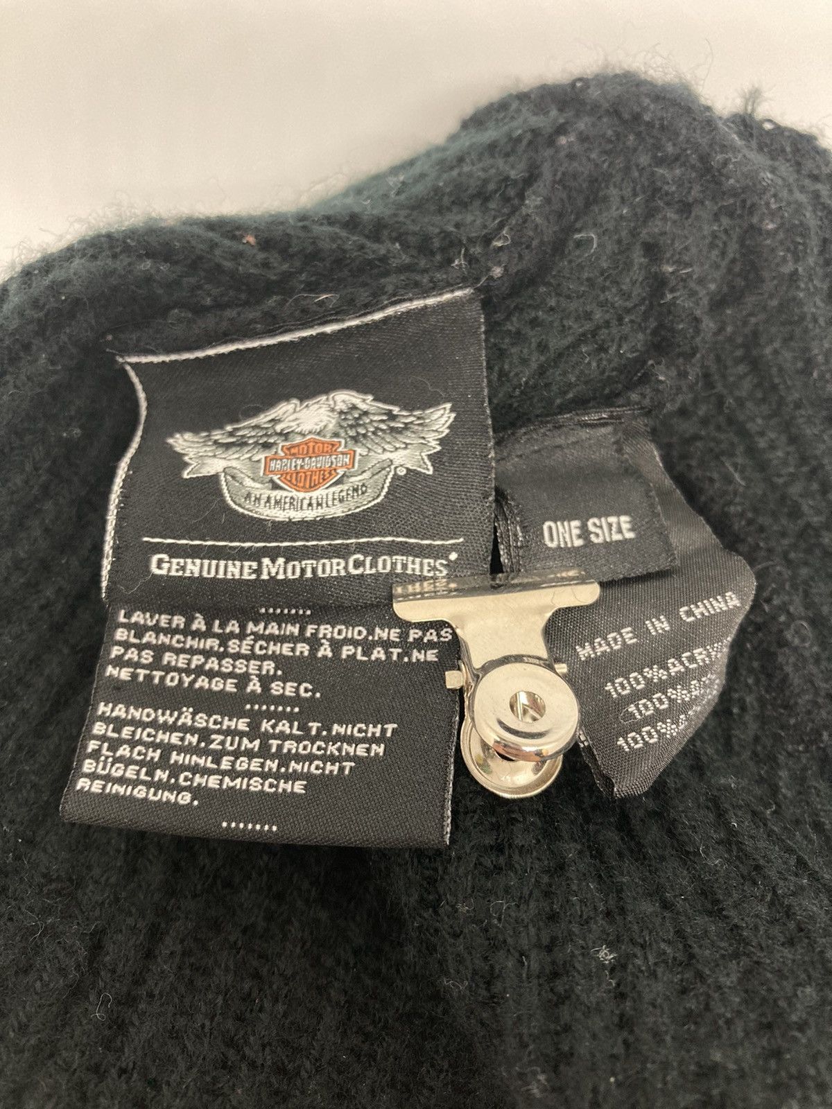 Harley Davidson Genuine harley davidson beanie hat Size ONE SIZE - 4 Thumbnail