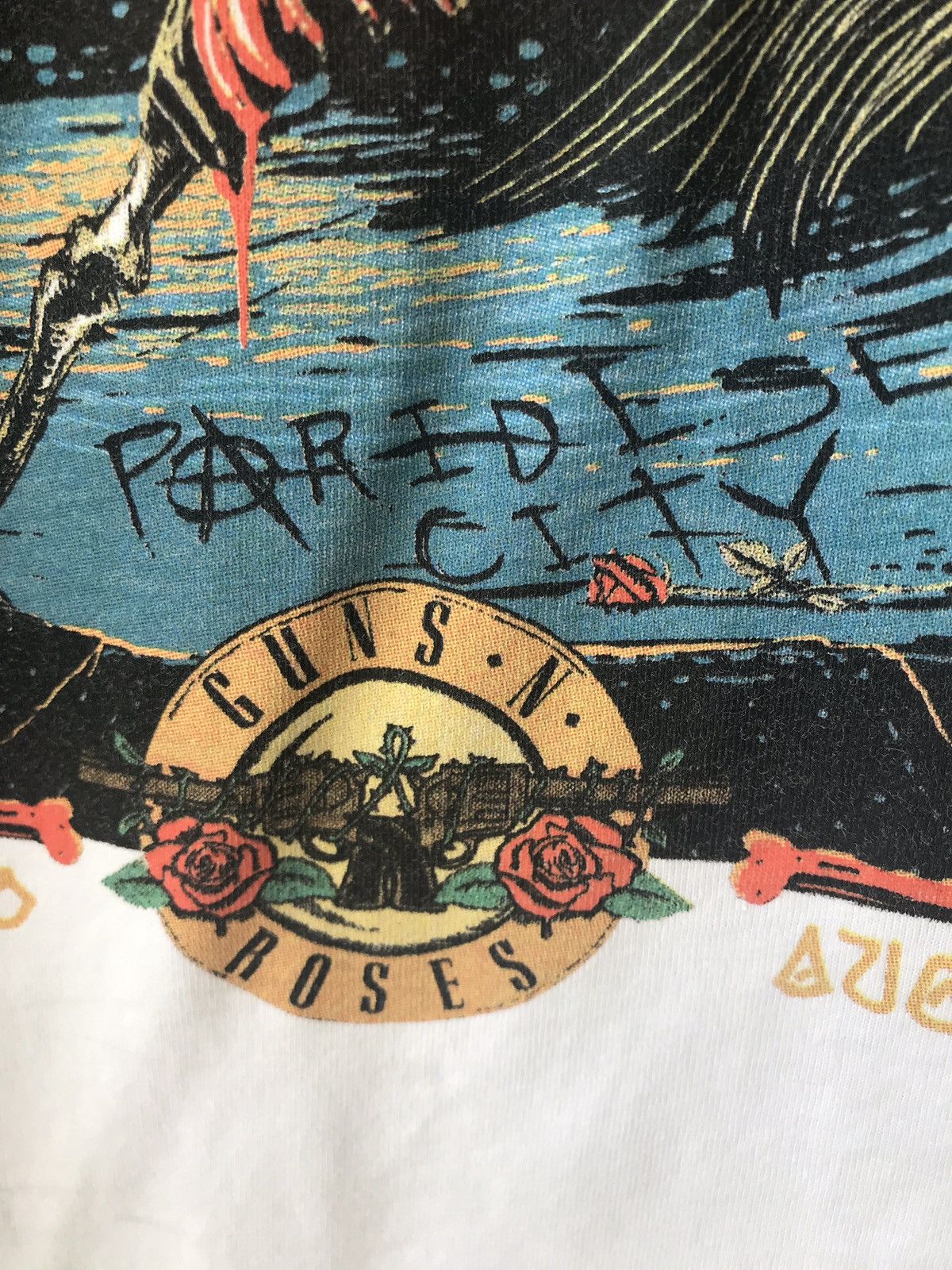 Band Tees × Guns N' Roses Guns N Roses Band Tees Skate Art Pushead Rare Screen Size US M / EU 48-50 / 2 - 3 Thumbnail