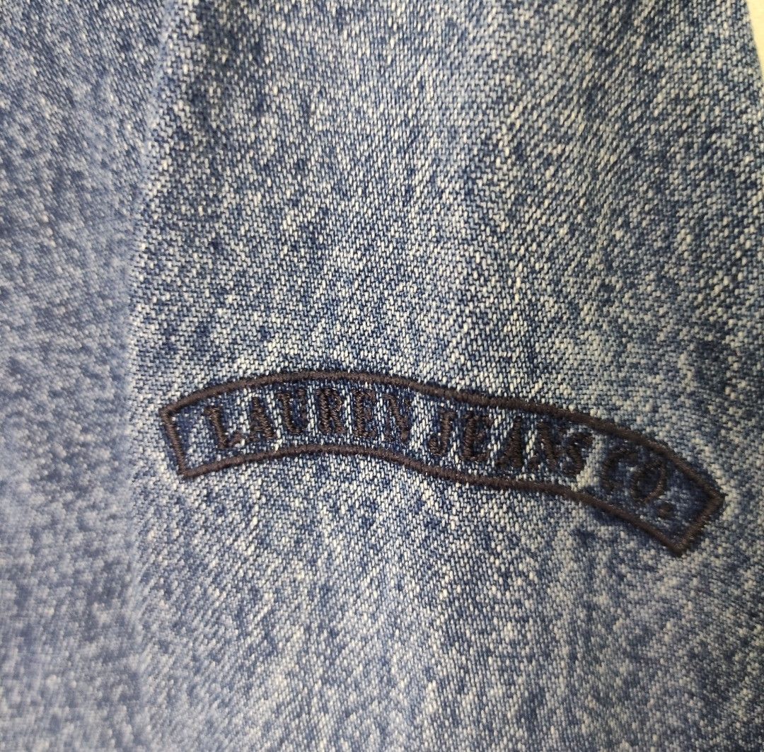 Lauren Ralph Lauren × Polo Ralph Lauren × Vintage vintage Ralph Lauren Double Breasted Denim Peacoat Size US S / EU 44-46 / 1 - 12 Thumbnail