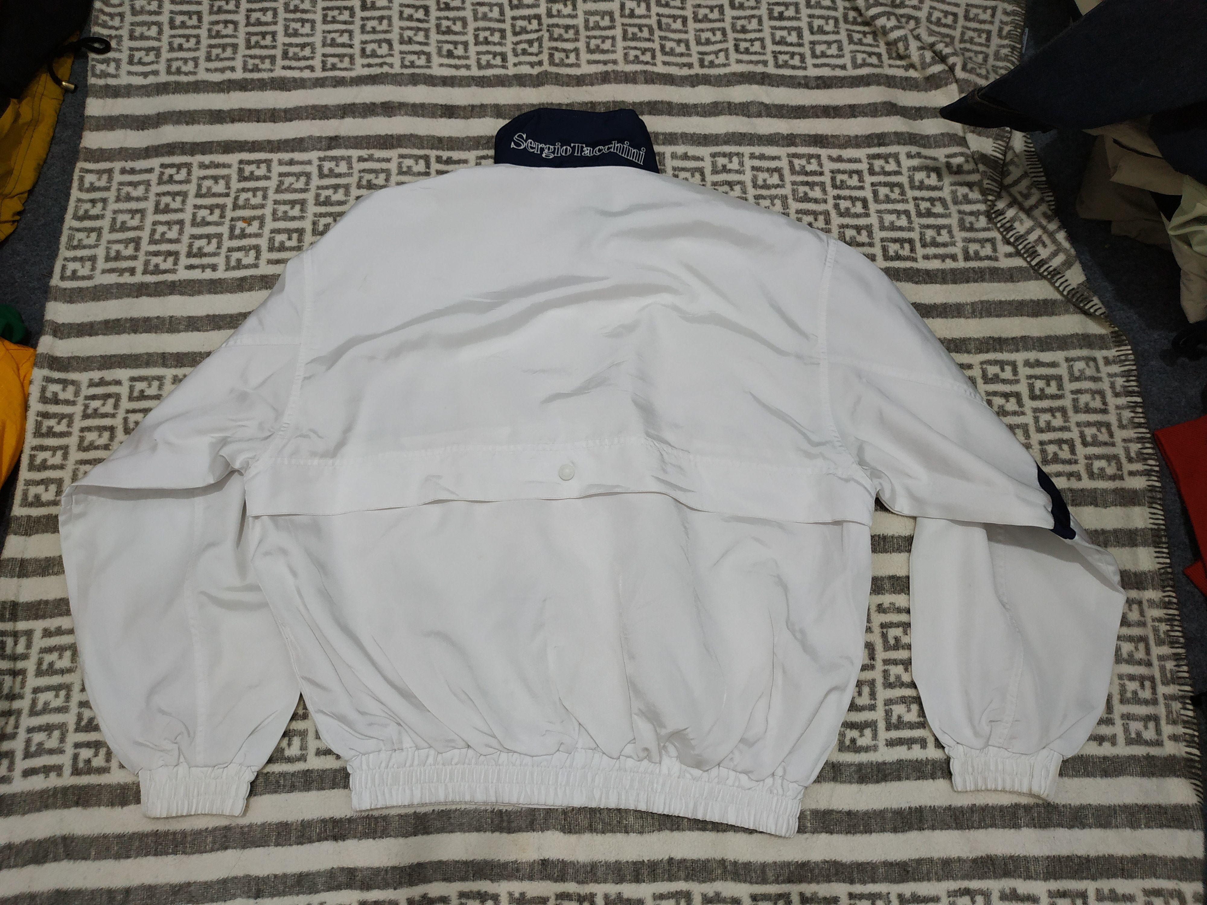 Sergio Tacchini Vintage SERGIO TACCHINI Track top Outdoor Windbreaker Size US M / EU 48-50 / 2 - 2 Thumbnail