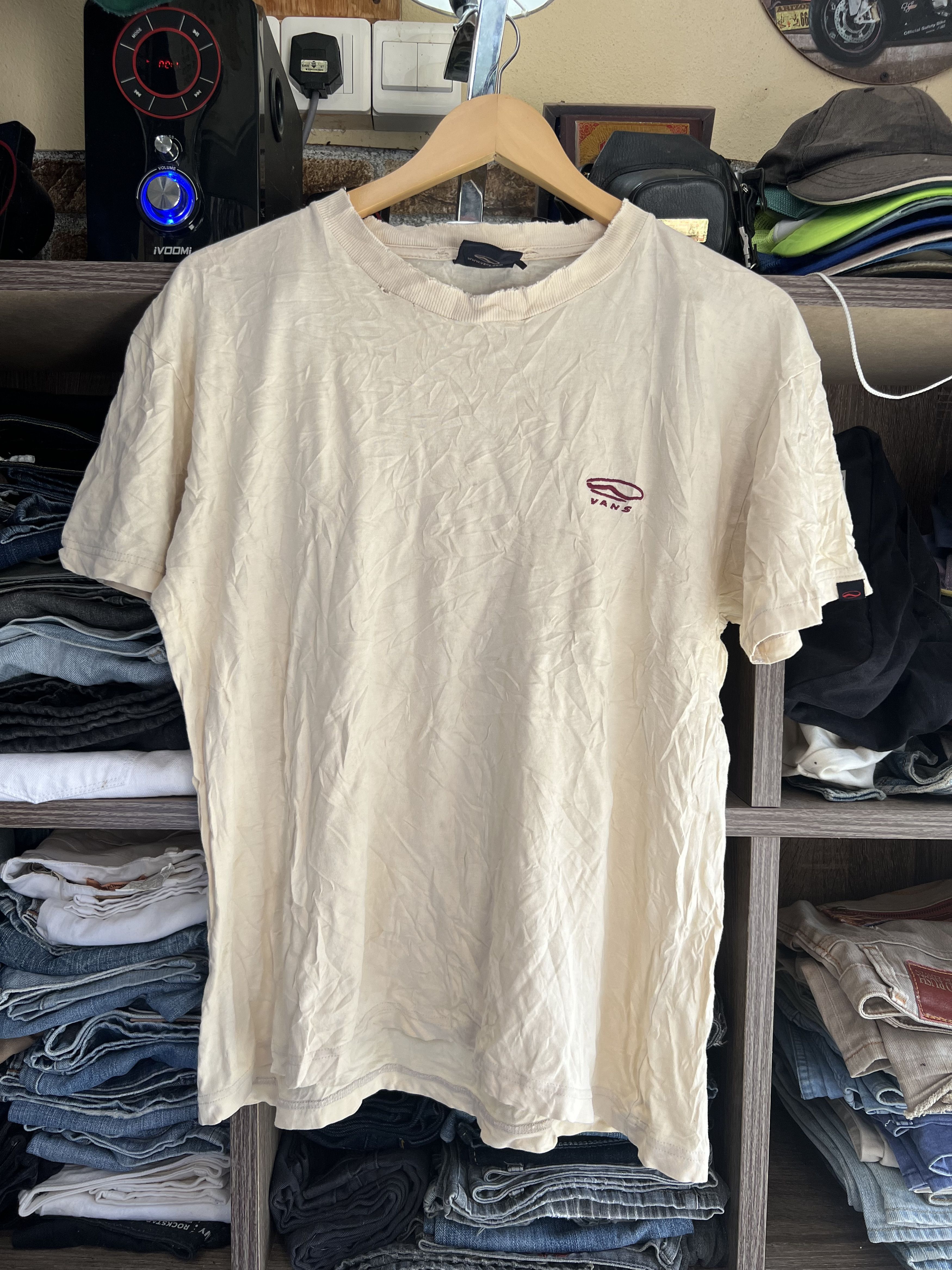 🔥Distressed Vintage Vans Logo Tees