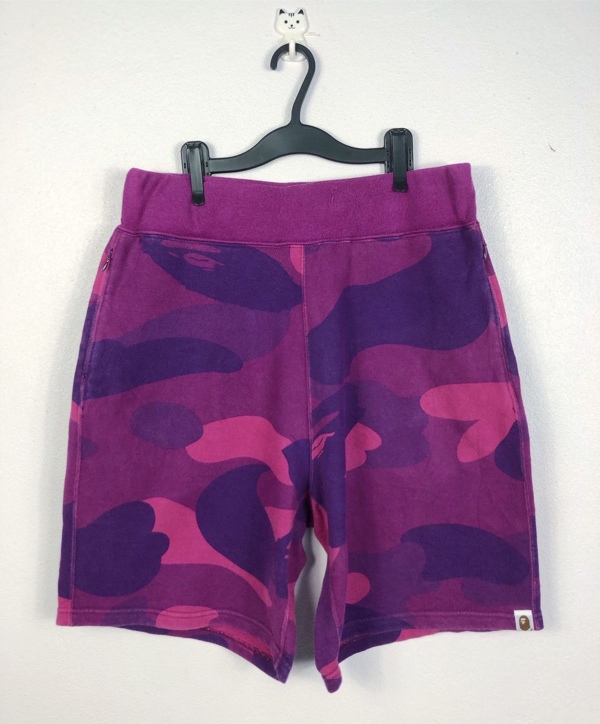 Bape Rare Bape Color Camo Sweat Shorts Size US 30 / EU 46 - 1 Thumbnail