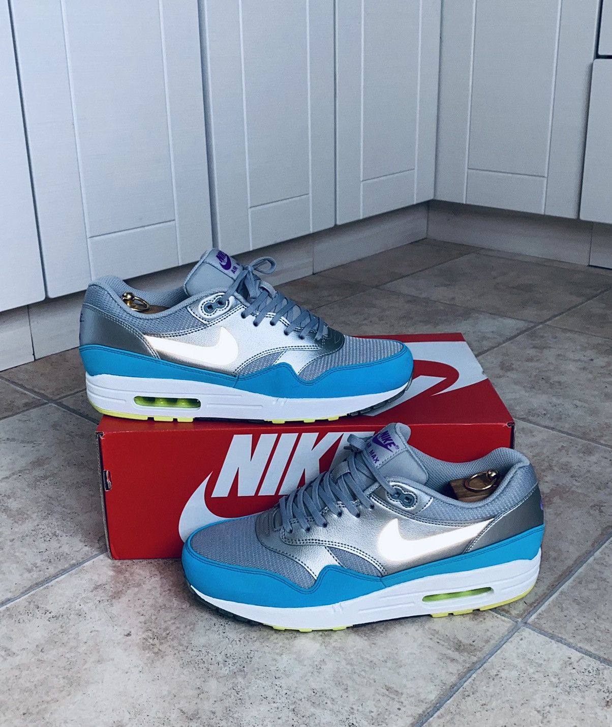 Nike Air Max 1 FB Atmos Concepts Tn Clot Size US 10.5 / EU 43-44 - 5 Thumbnail