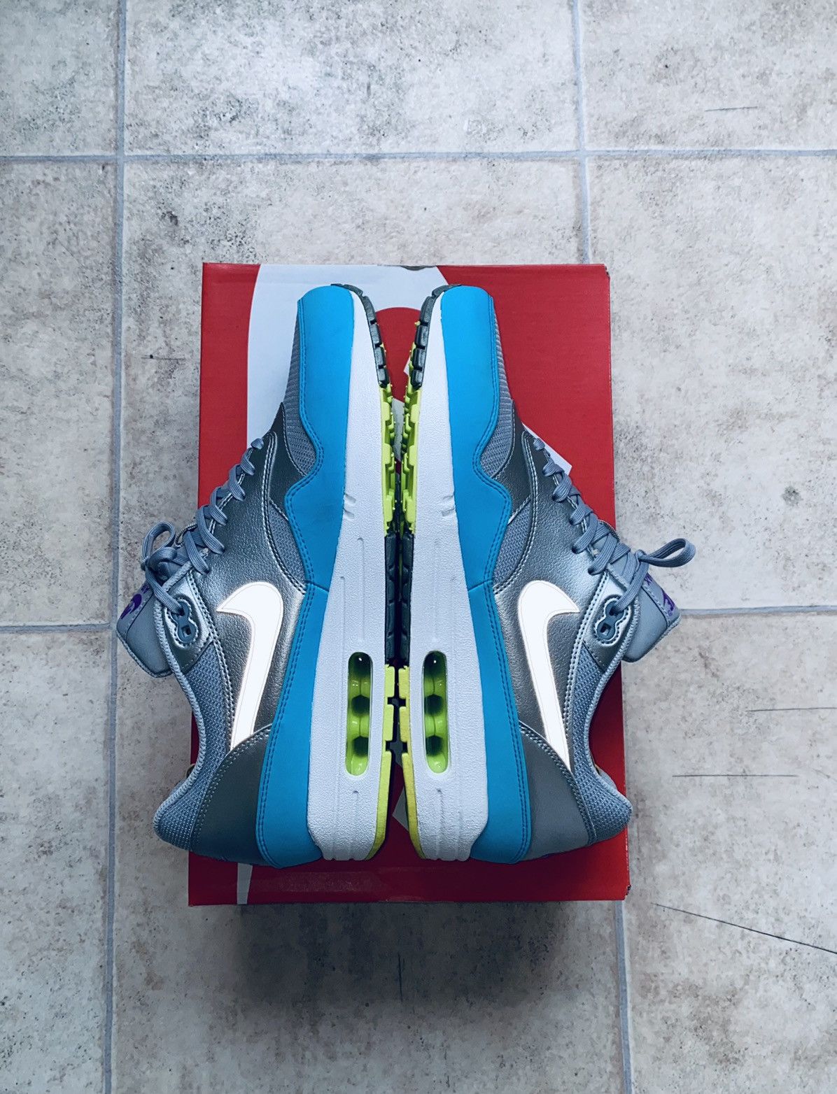 Nike Air Max 1 FB Atmos Concepts Tn Clot Size US 10.5 / EU 43-44 - 11 Thumbnail