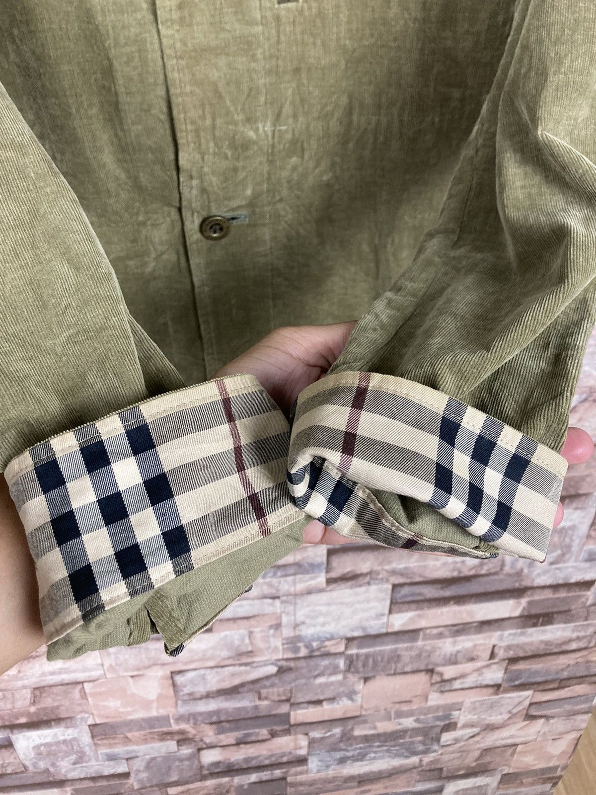 Burberry × Designer Burberry London Cuduroi Button Casual Jacket Size US M / EU 48-50 / 2 - 5 Thumbnail