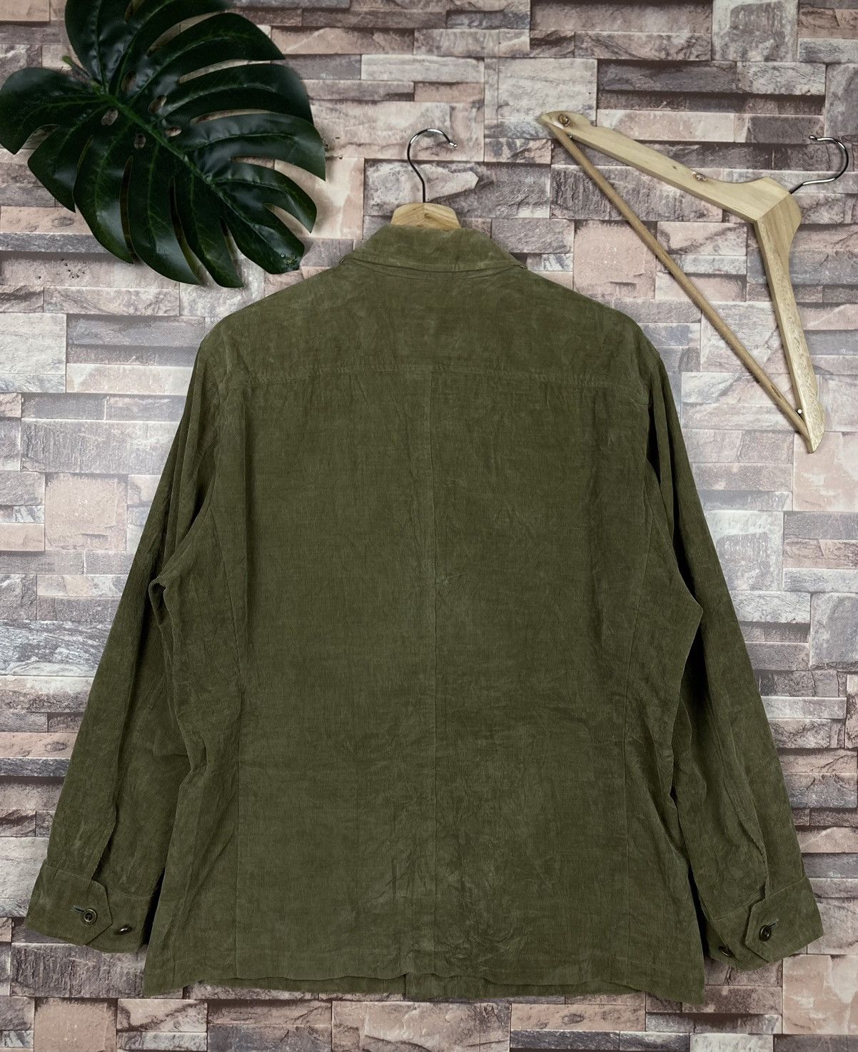 Burberry × Designer Burberry London Cuduroi Button Casual Jacket Size US M / EU 48-50 / 2 - 2 Thumbnail